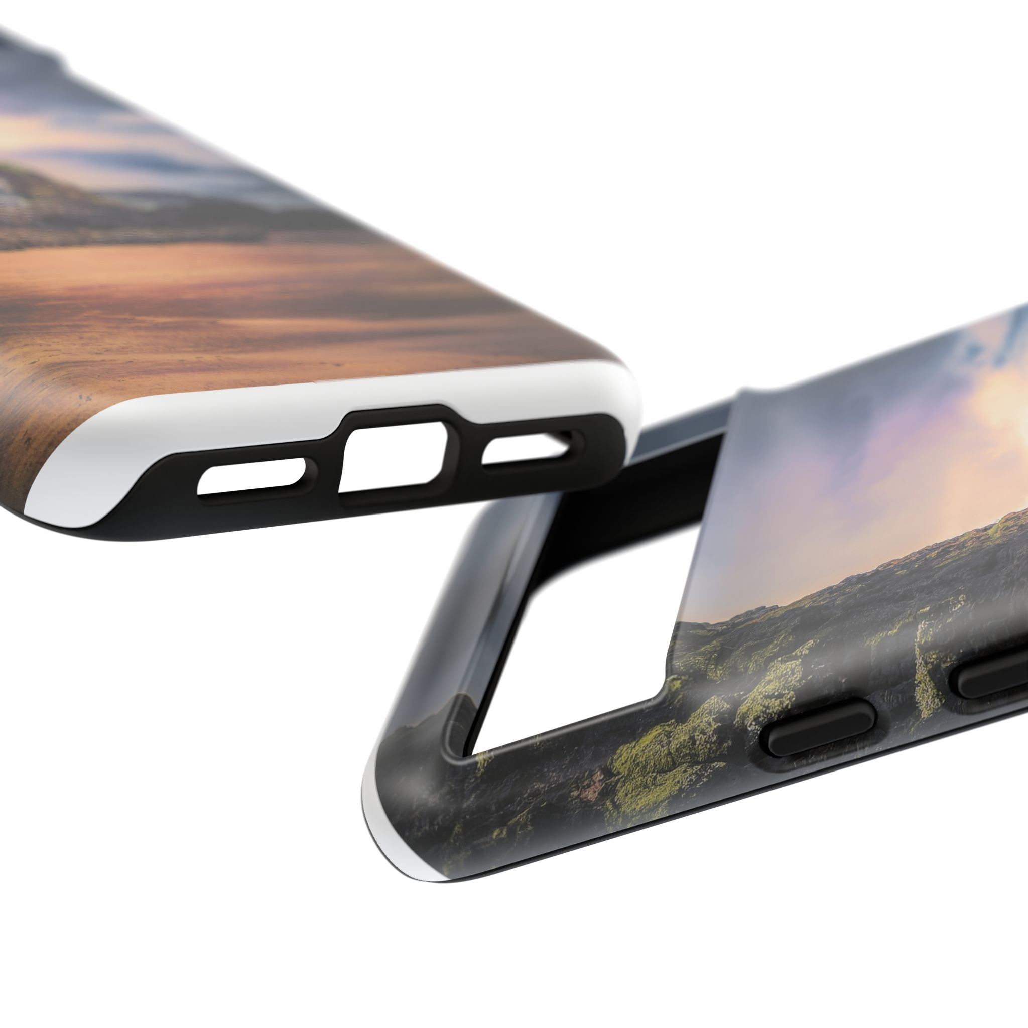 Mystic Cliff Tough Cases - Scandinavian-Modern Coastal Twilight - Image 119