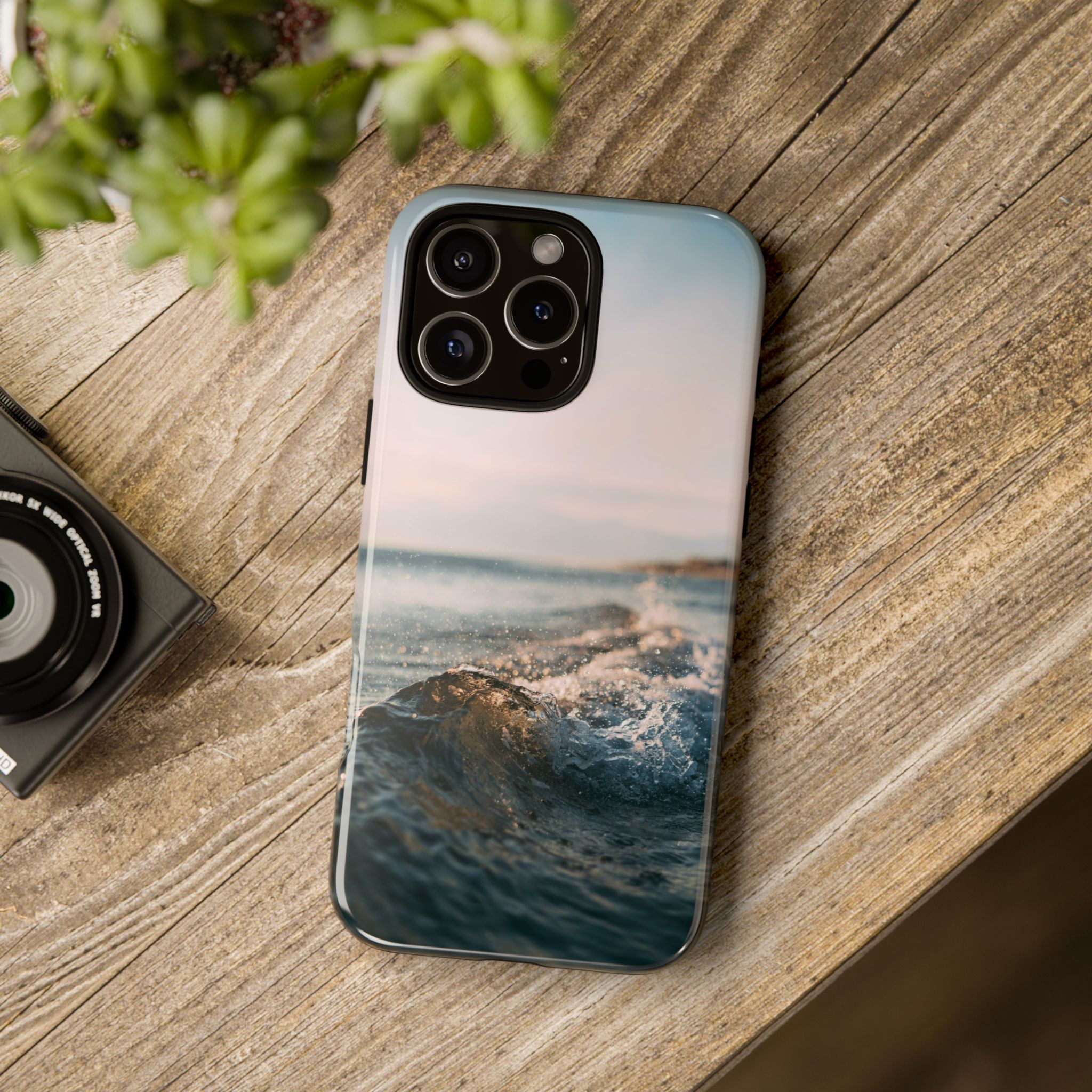 Coastal Wave Tough Cases - Scandinavian-Seaside Serenity - Image 148