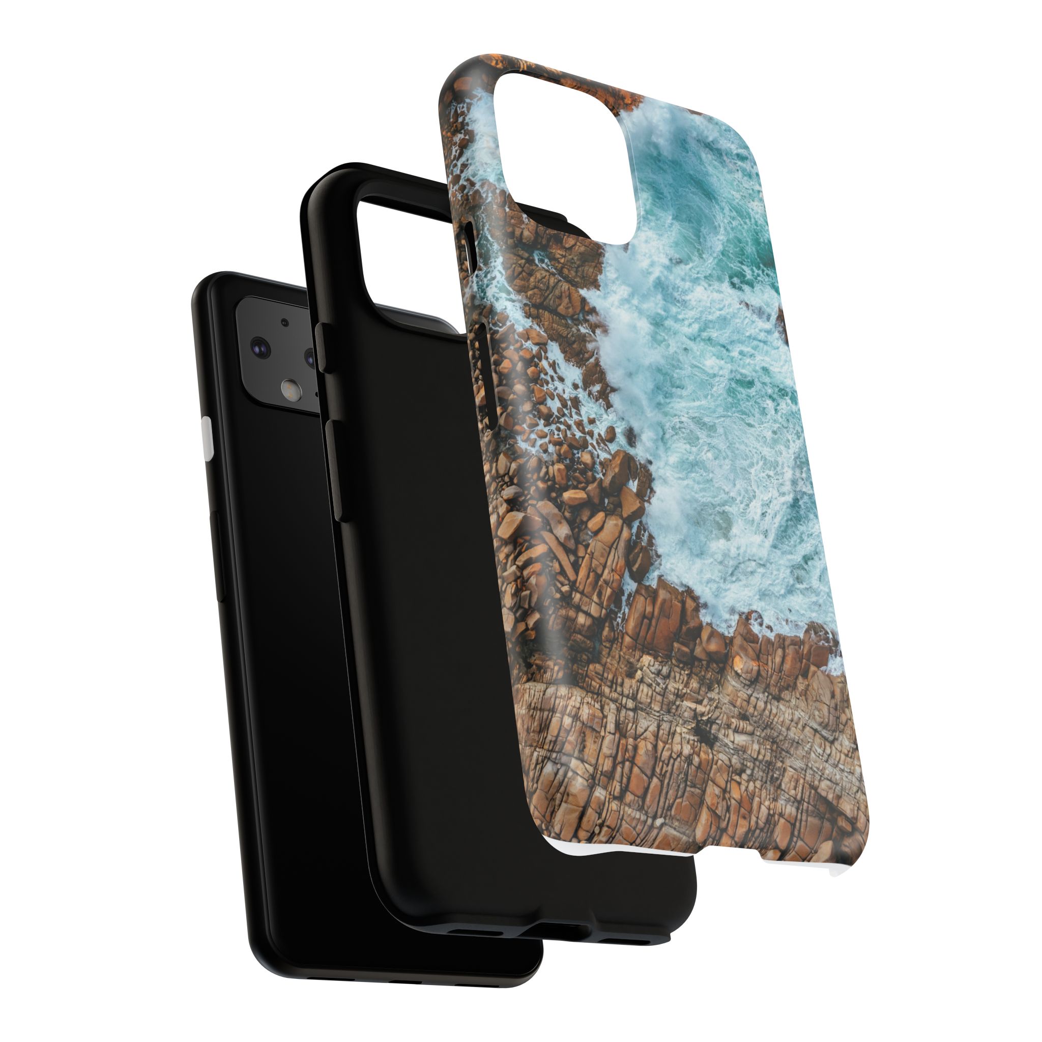 Coastal-Nautilus Tough Cases - Scandinavian-Rustic Shoreline - Image 212