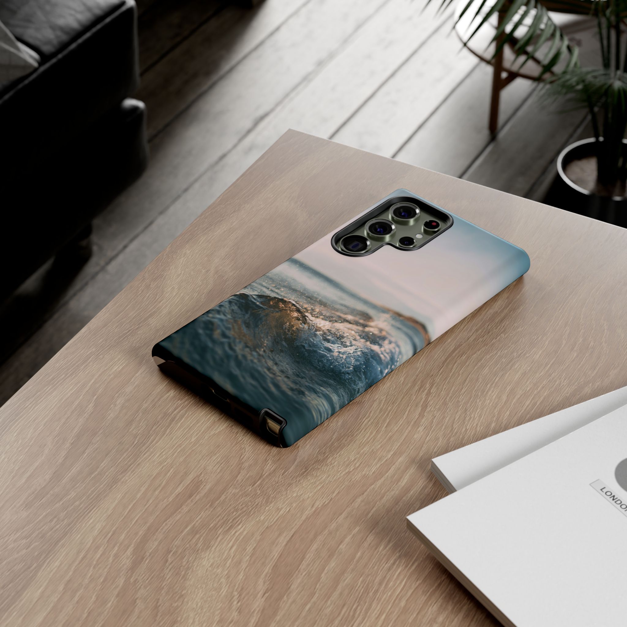 Coastal Wave Tough Cases - Scandinavian-Seaside Serenity - Image 40