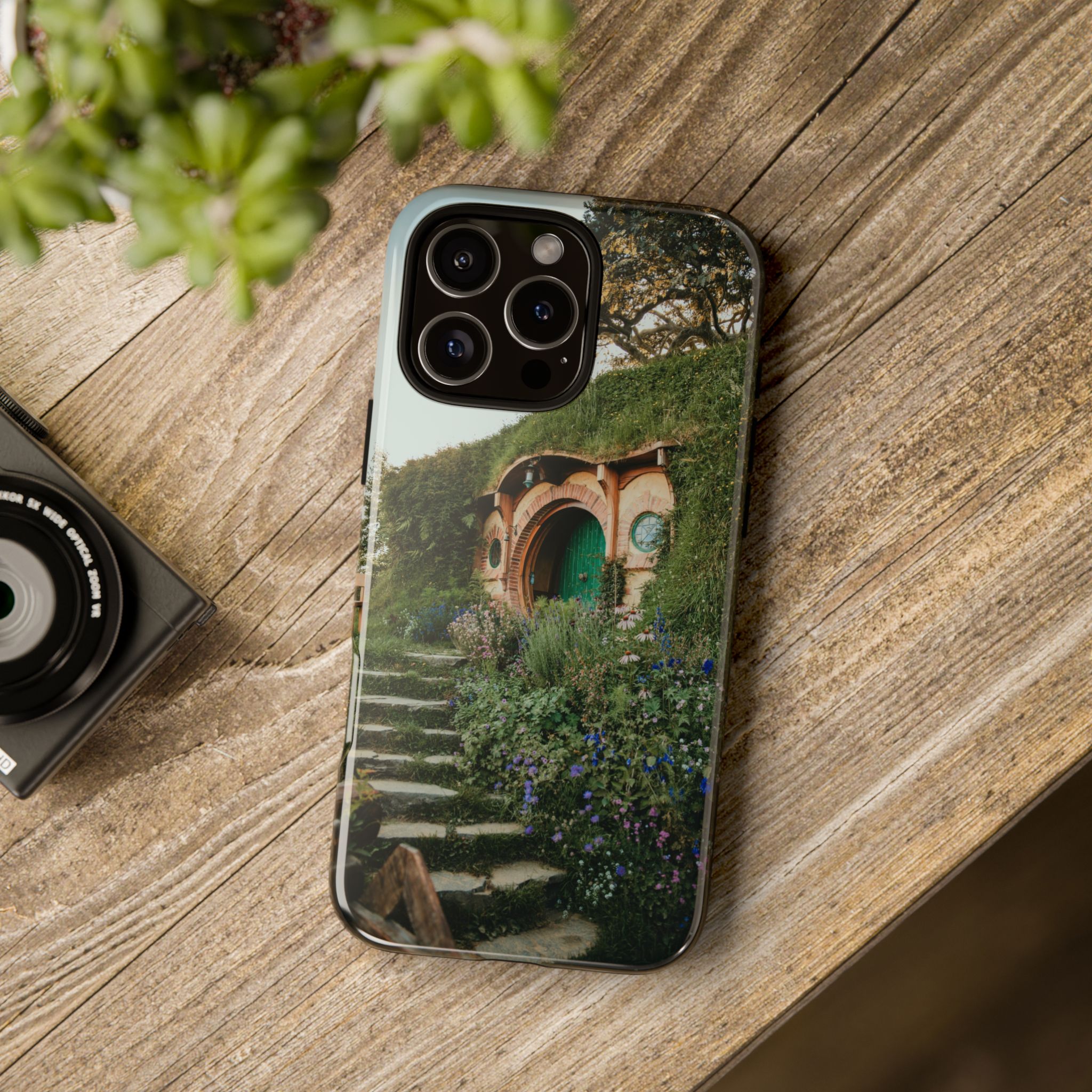 Cottagecore Hobbit Tough Case - Botanical-Pathway Rustic-Charm - Image 148