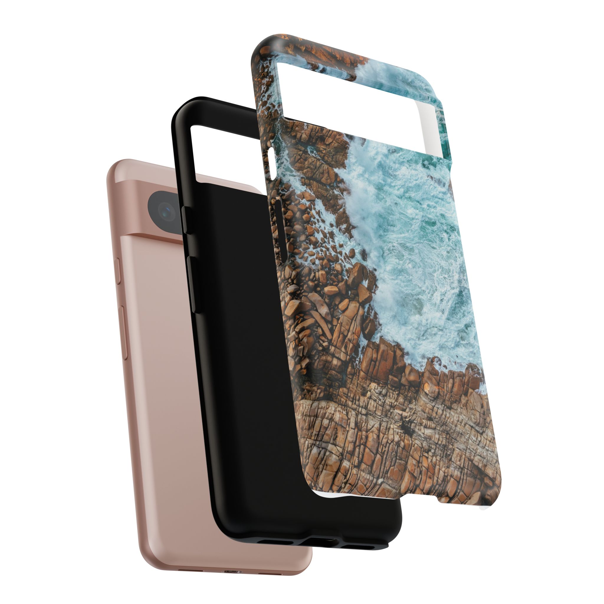 Coastal-Nautilus Tough Cases - Scandinavian-Rustic Shoreline - Image 120