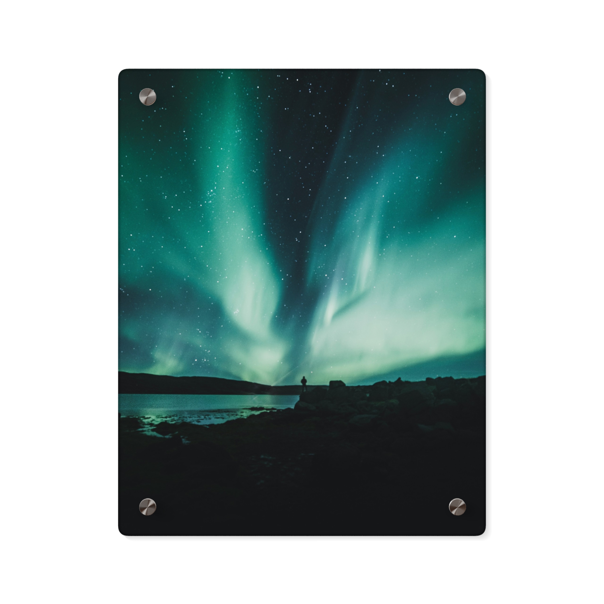 Aurora Borealis Acrylic Wall Art - Ethereal-Night Skyscape - Image 9