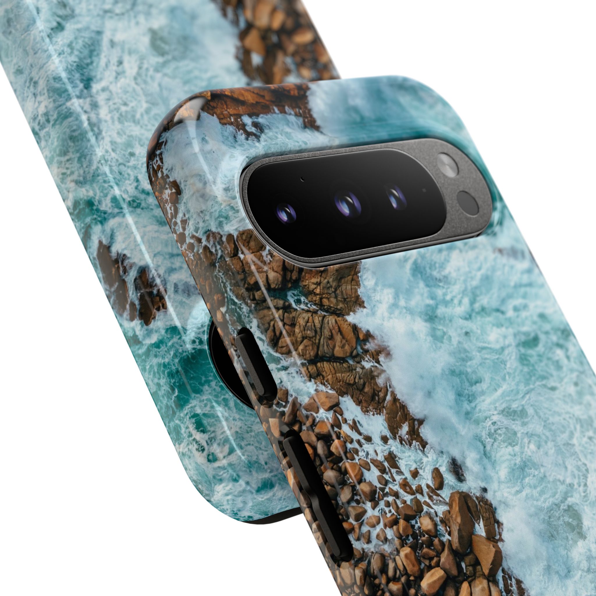 Coastal-Nautilus Tough Cases - Scandinavian-Rustic Shoreline - Image 160