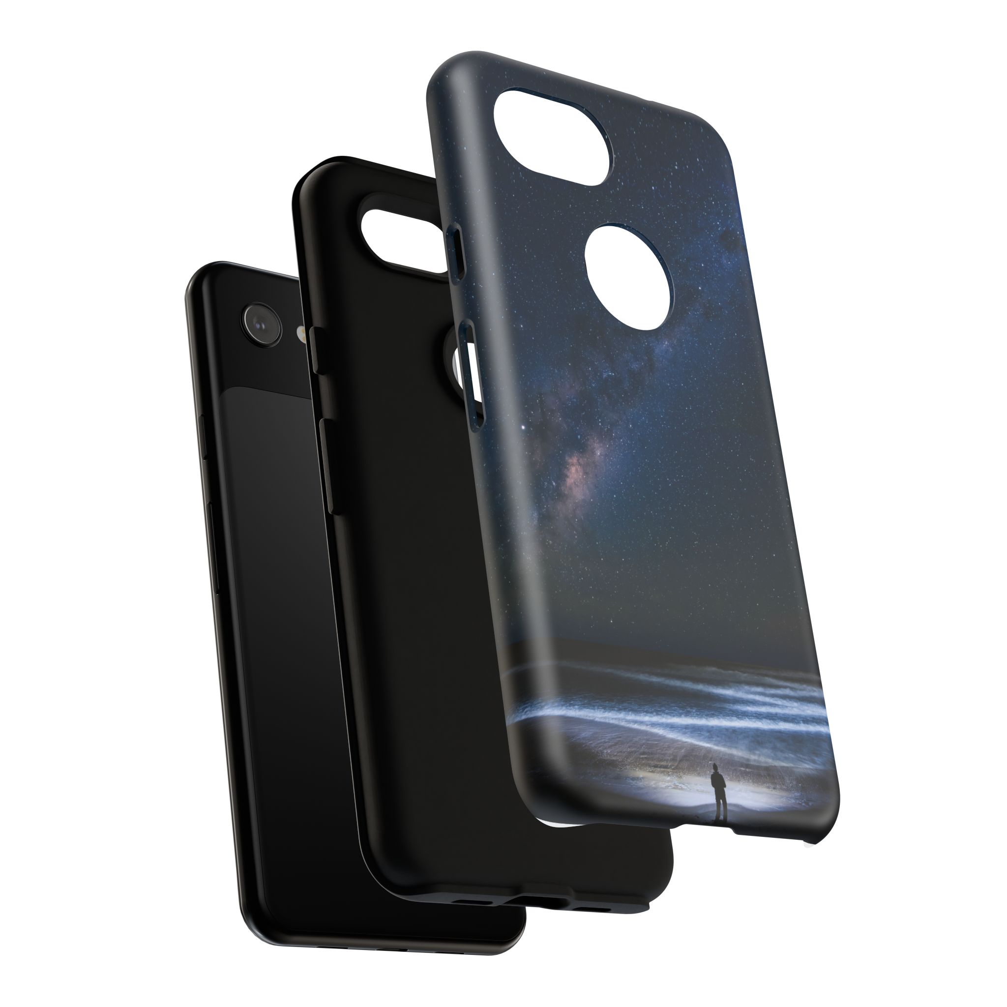 Cosmic Ocean Tough Cases - Starry-Night Horizon Glow - Image 200