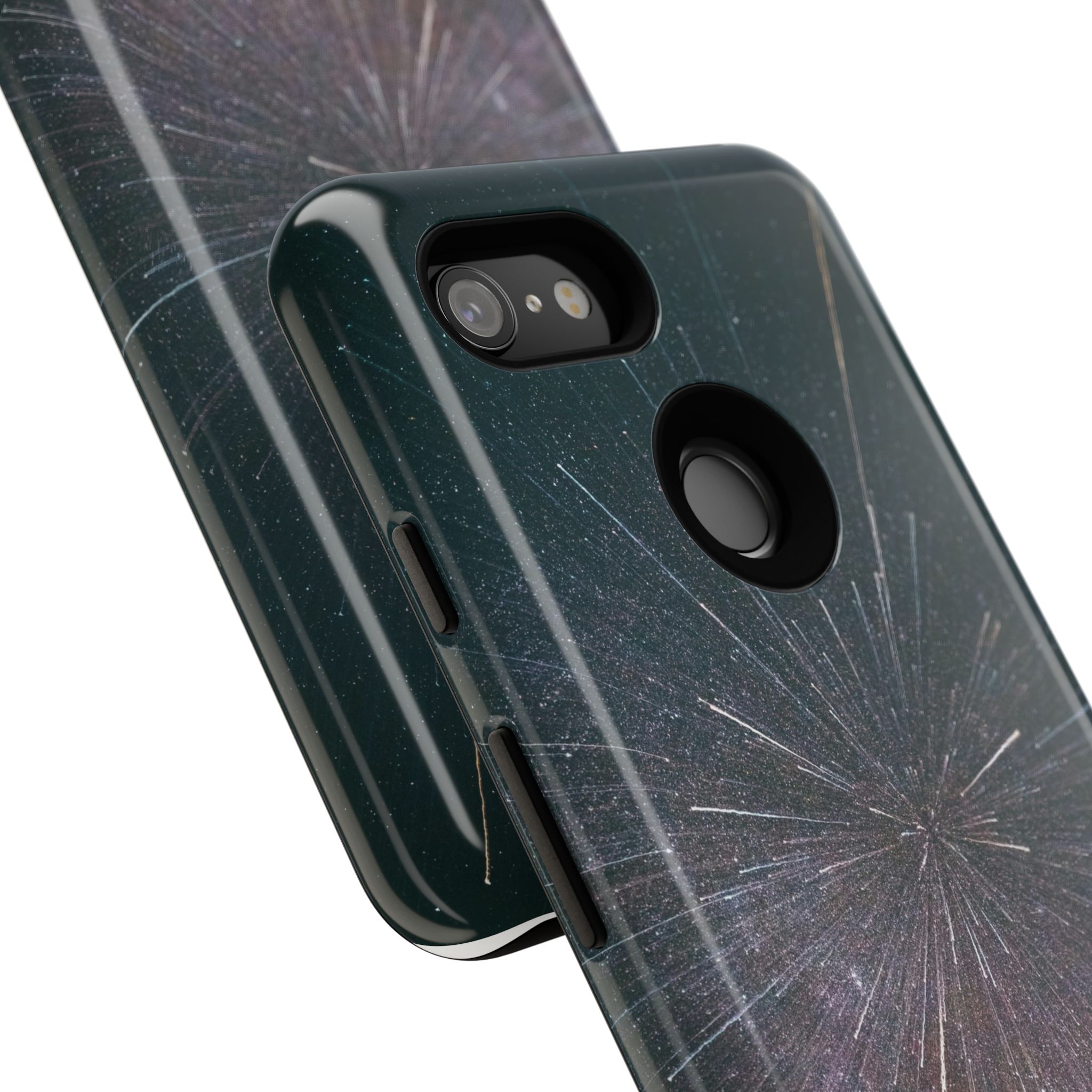 Nebula Burst Tough Case - Cosmic-Glitch Star Field - Image 184