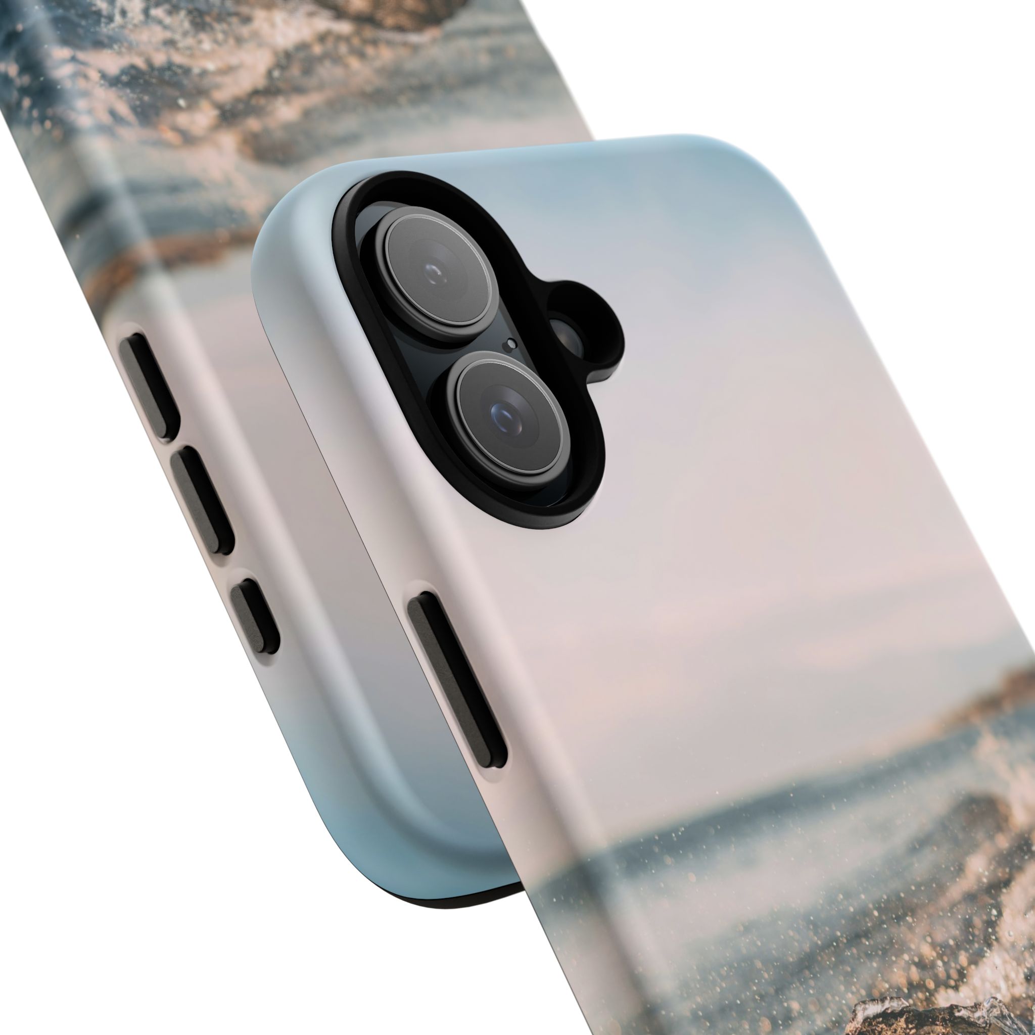 Coastal Wave Tough Cases - Scandinavian-Seaside Serenity - Image 134