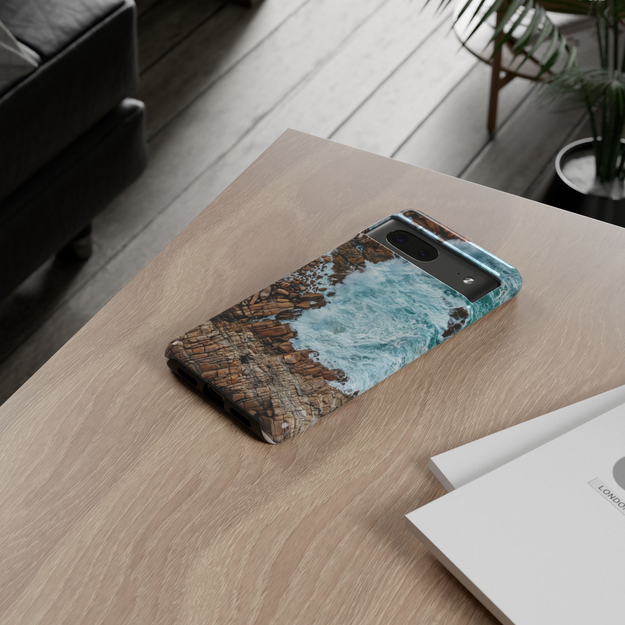 Coastal-Nautilus Tough Cases - Scandinavian-Rustic Shoreline - Image 44