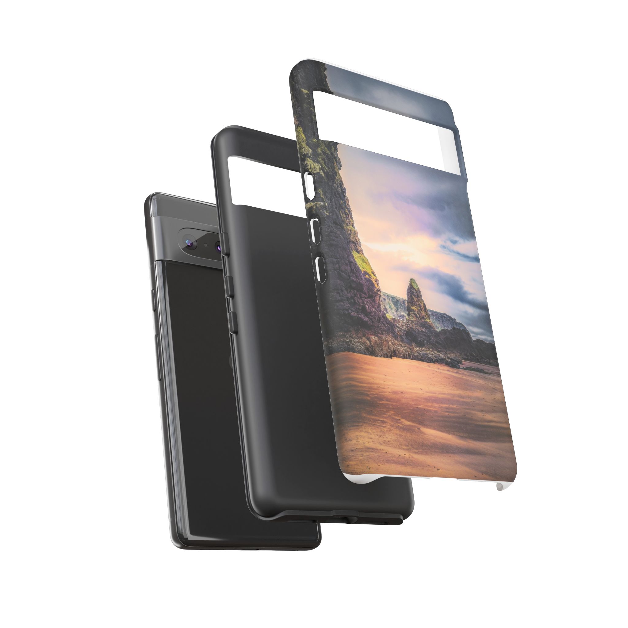 Mystic Cliff Tough Cases - Scandinavian-Modern Coastal Twilight - Image 47