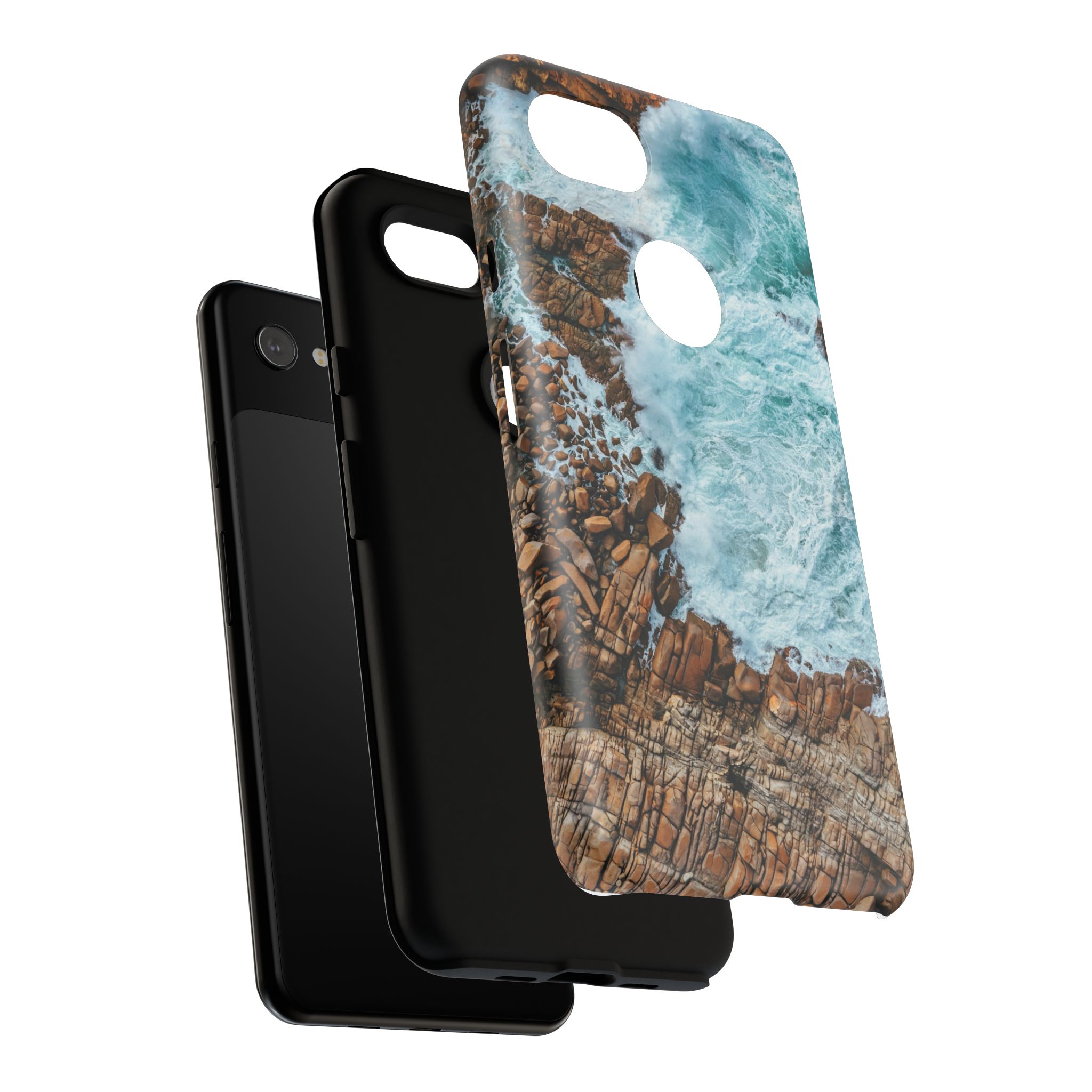 Coastal-Nautilus Tough Cases - Scandinavian-Rustic Shoreline - Image 206