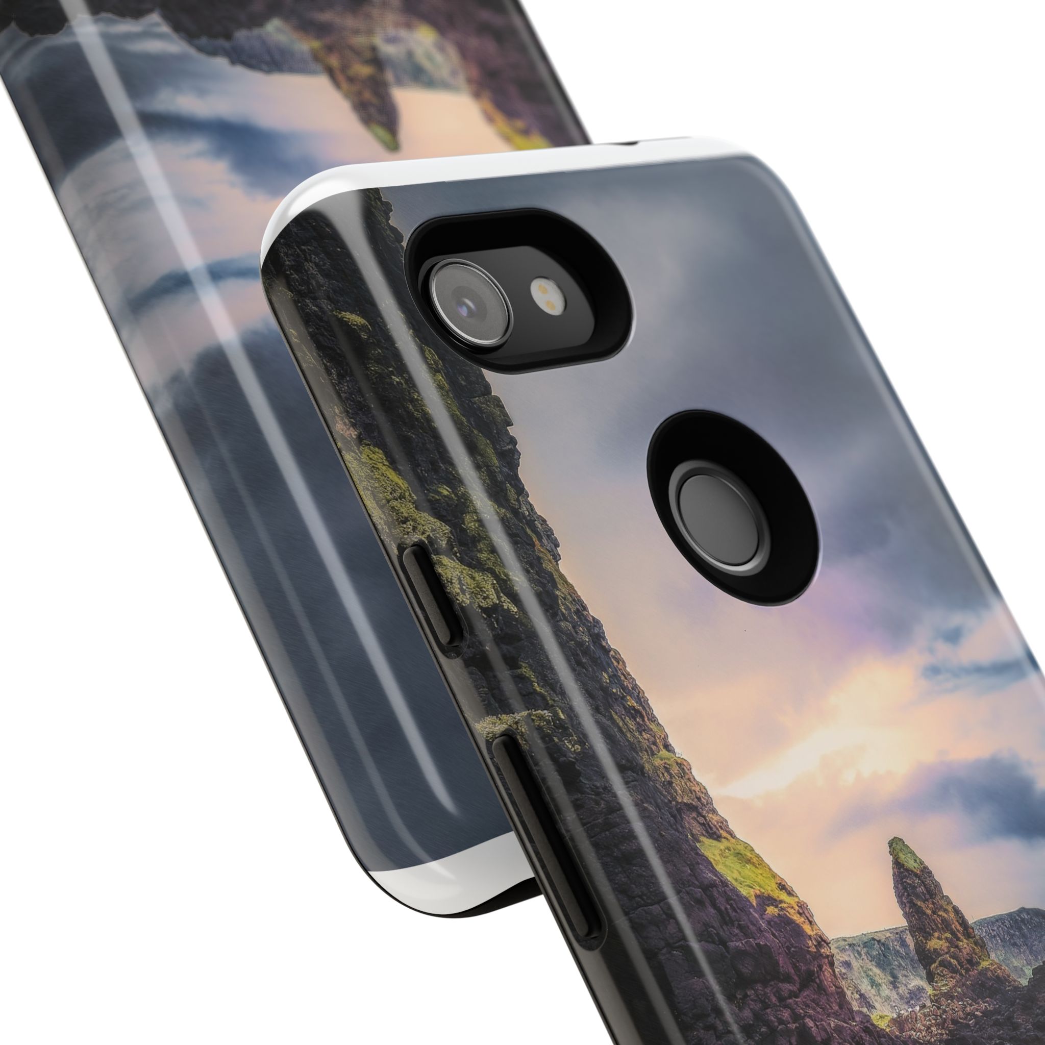 Mystic Cliff Tough Cases - Scandinavian-Modern Coastal Twilight - Image 196