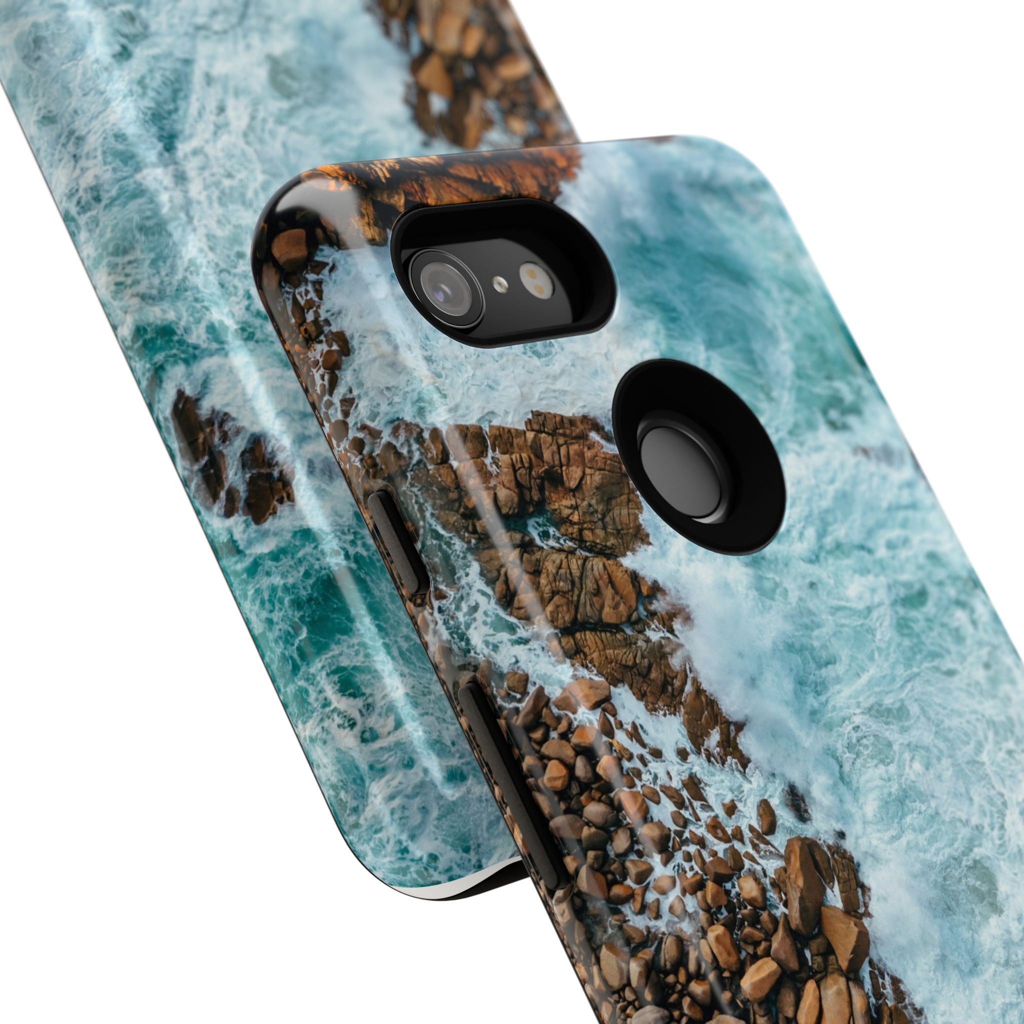 Coastal-Nautilus Tough Cases - Scandinavian-Rustic Shoreline - Image 184