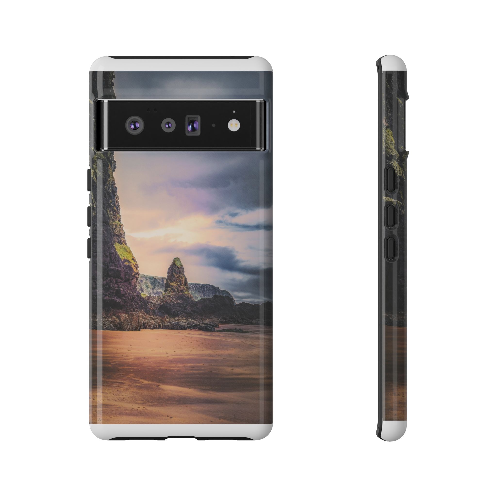 Mystic Cliff Tough Cases - Scandinavian-Modern Coastal Twilight - Image 49