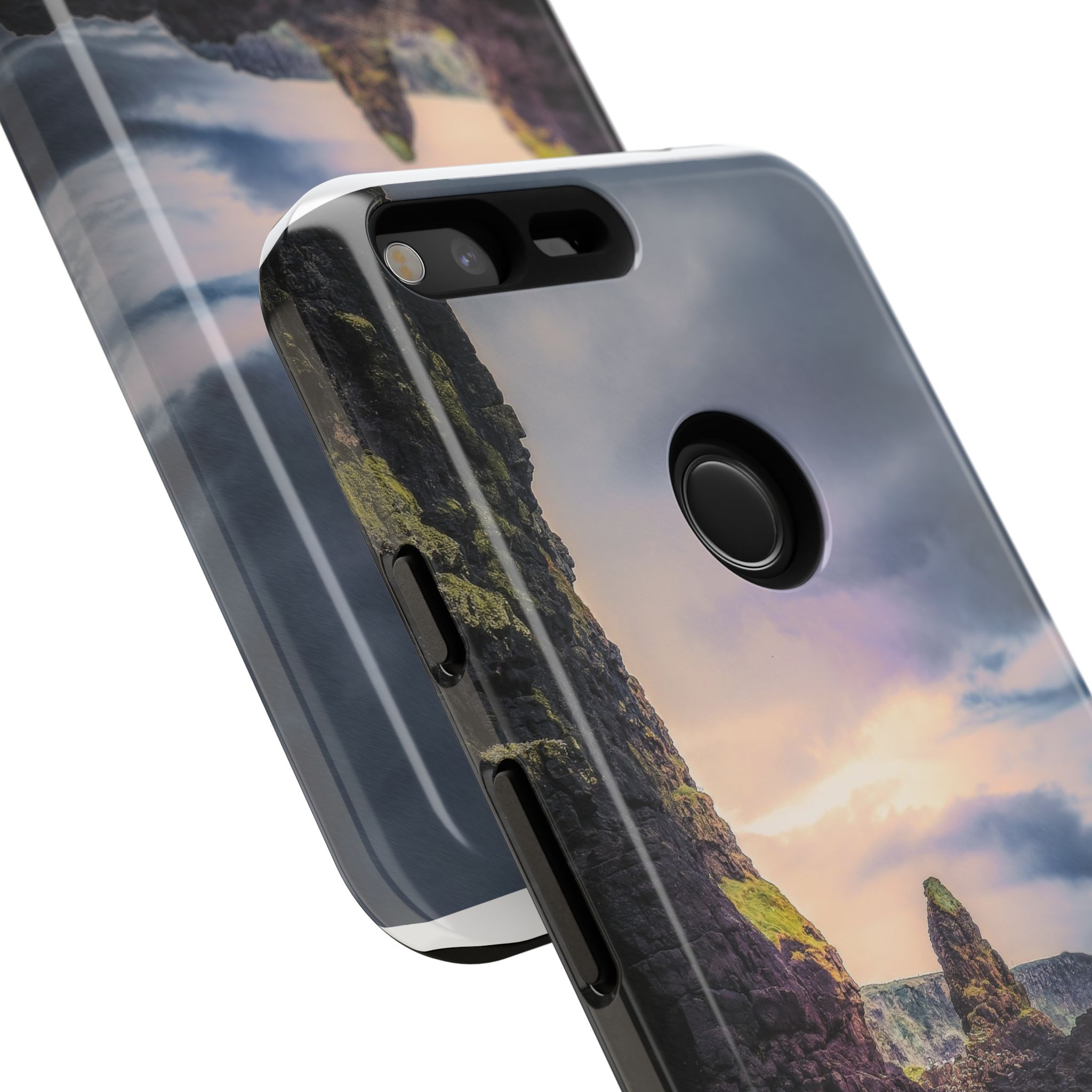 Mystic Cliff Tough Cases - Scandinavian-Modern Coastal Twilight - Image 238