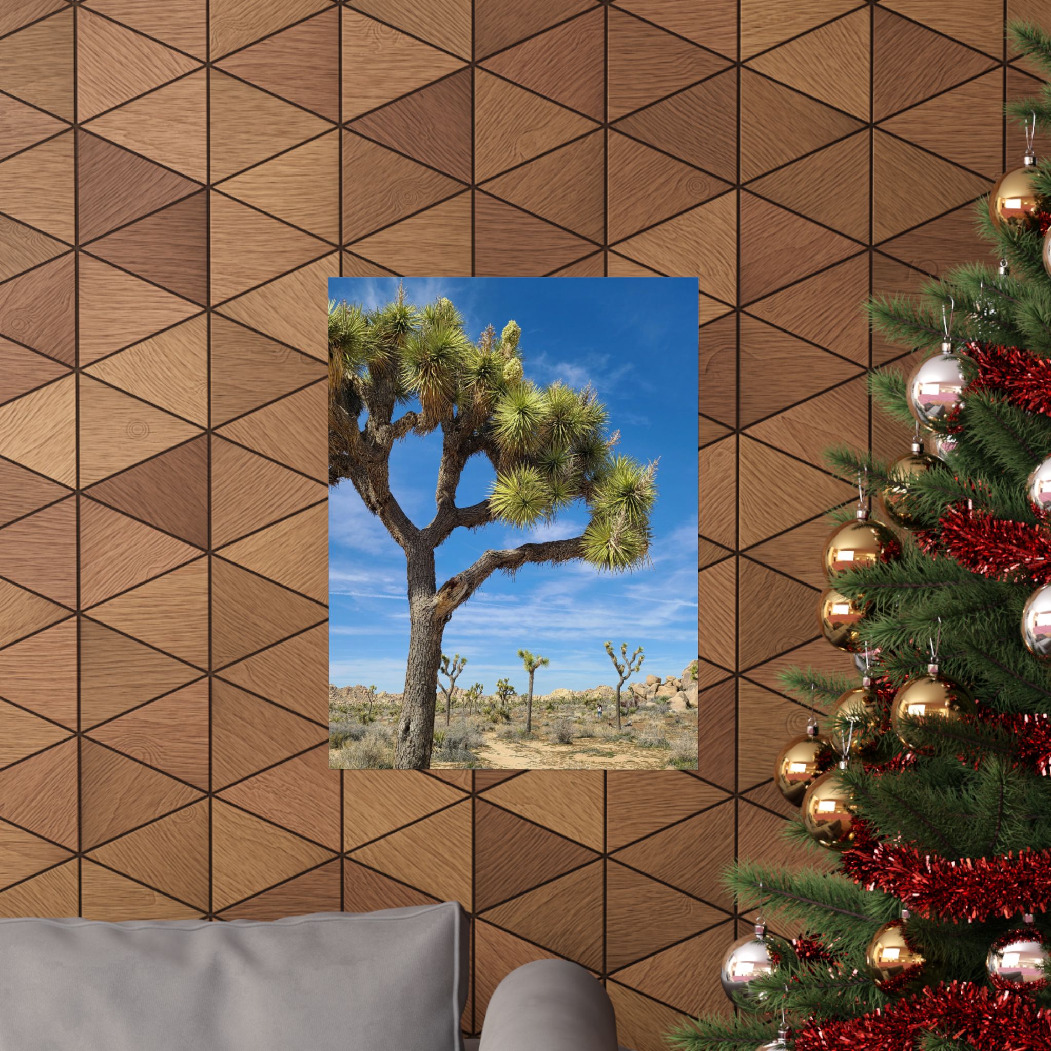 Desert Joshua Matte Vertical Poster - Southwest-Natural Landscape - Image 20