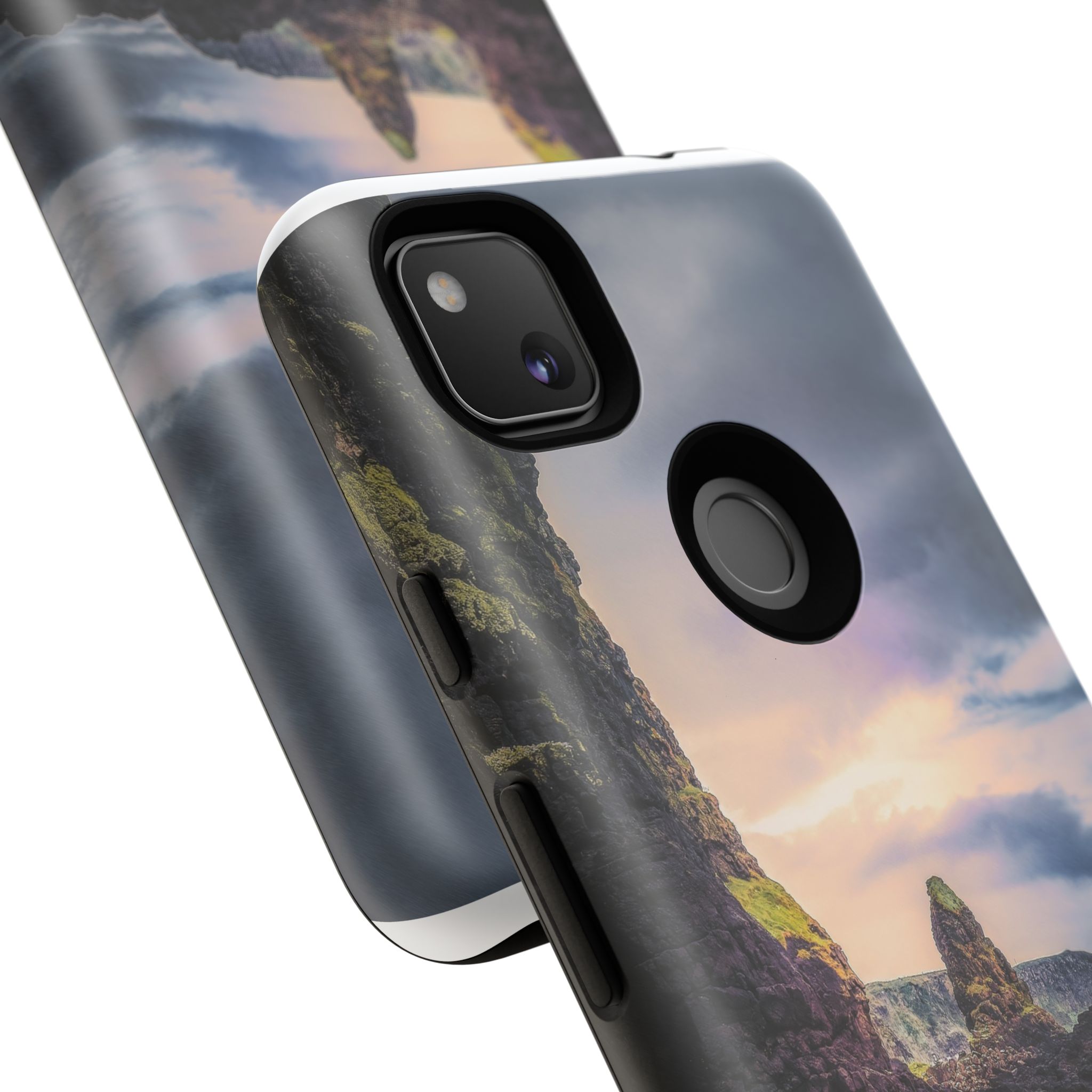 Mystic Cliff Tough Cases - Scandinavian-Modern Coastal Twilight - Image 223
