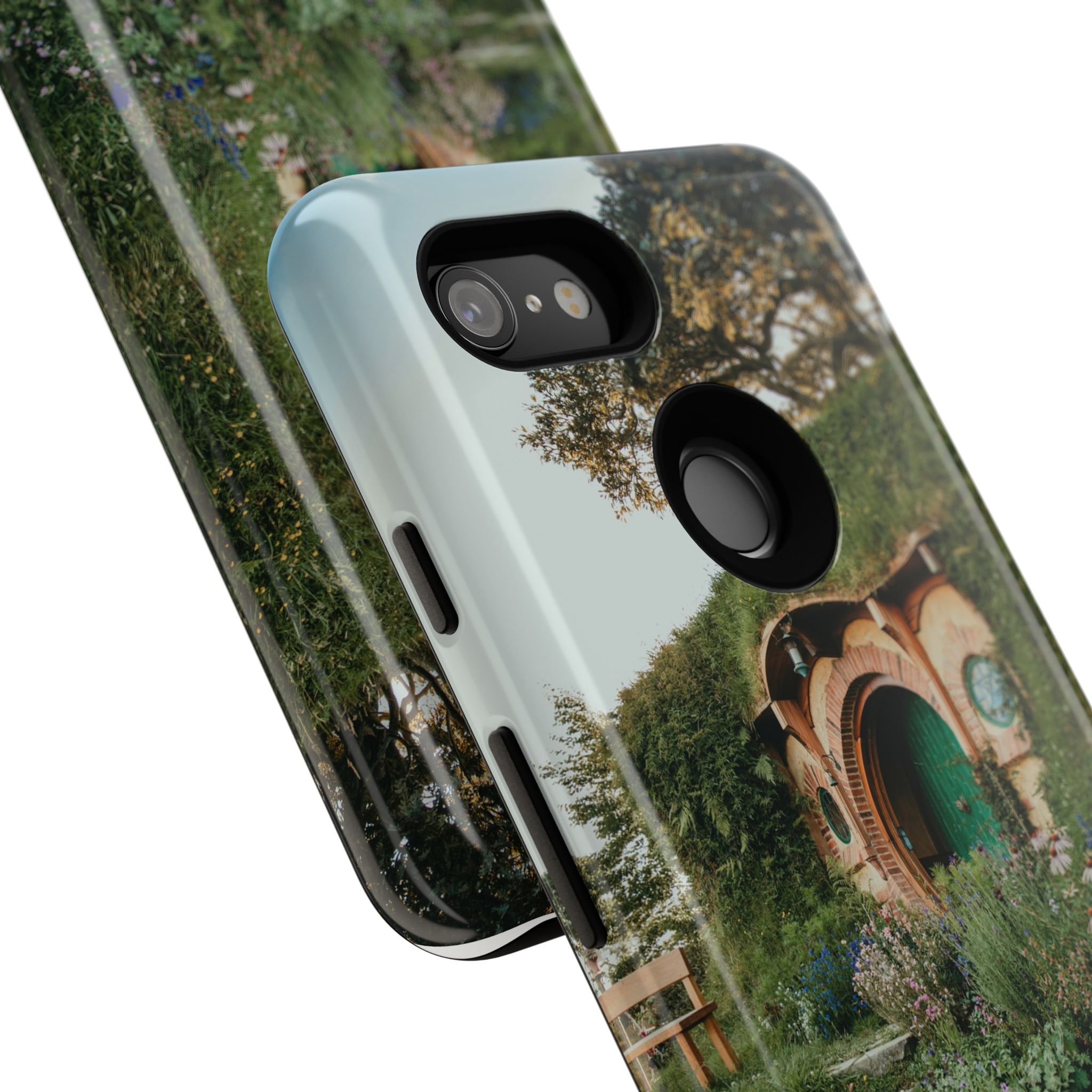 Cottagecore Hobbit Tough Case - Botanical-Pathway Rustic-Charm - Image 184