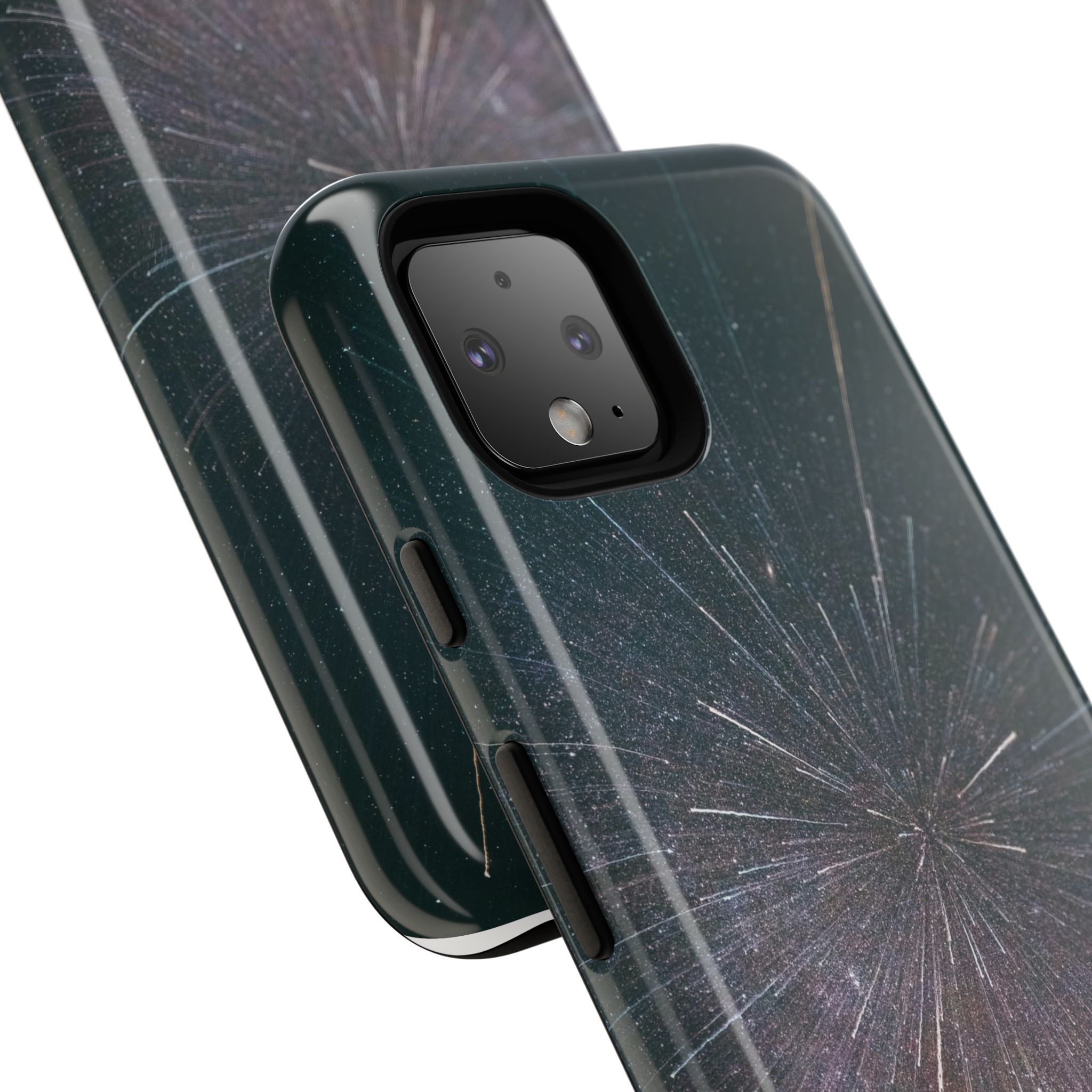 Nebula Burst Tough Case - Cosmic-Glitch Star Field - Image 208