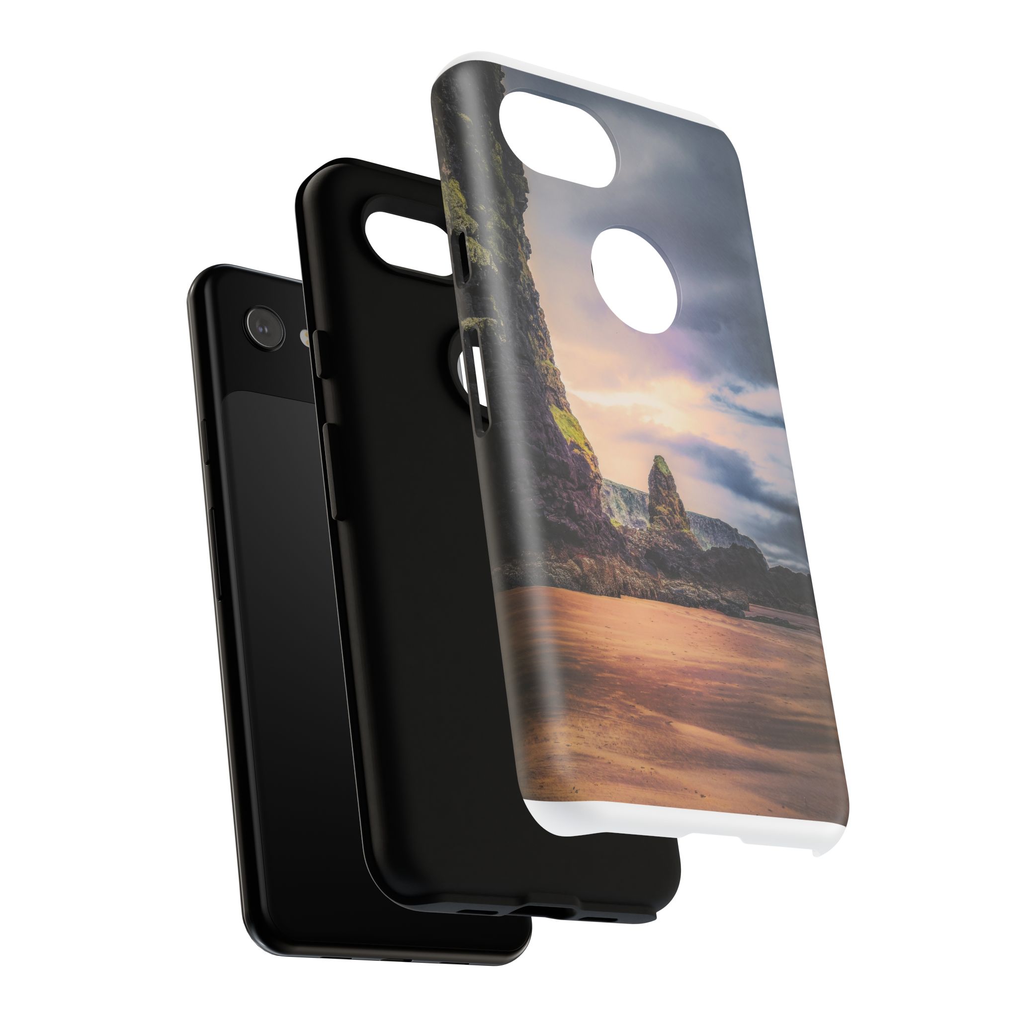 Mystic Cliff Tough Cases - Scandinavian-Modern Coastal Twilight - Image 200