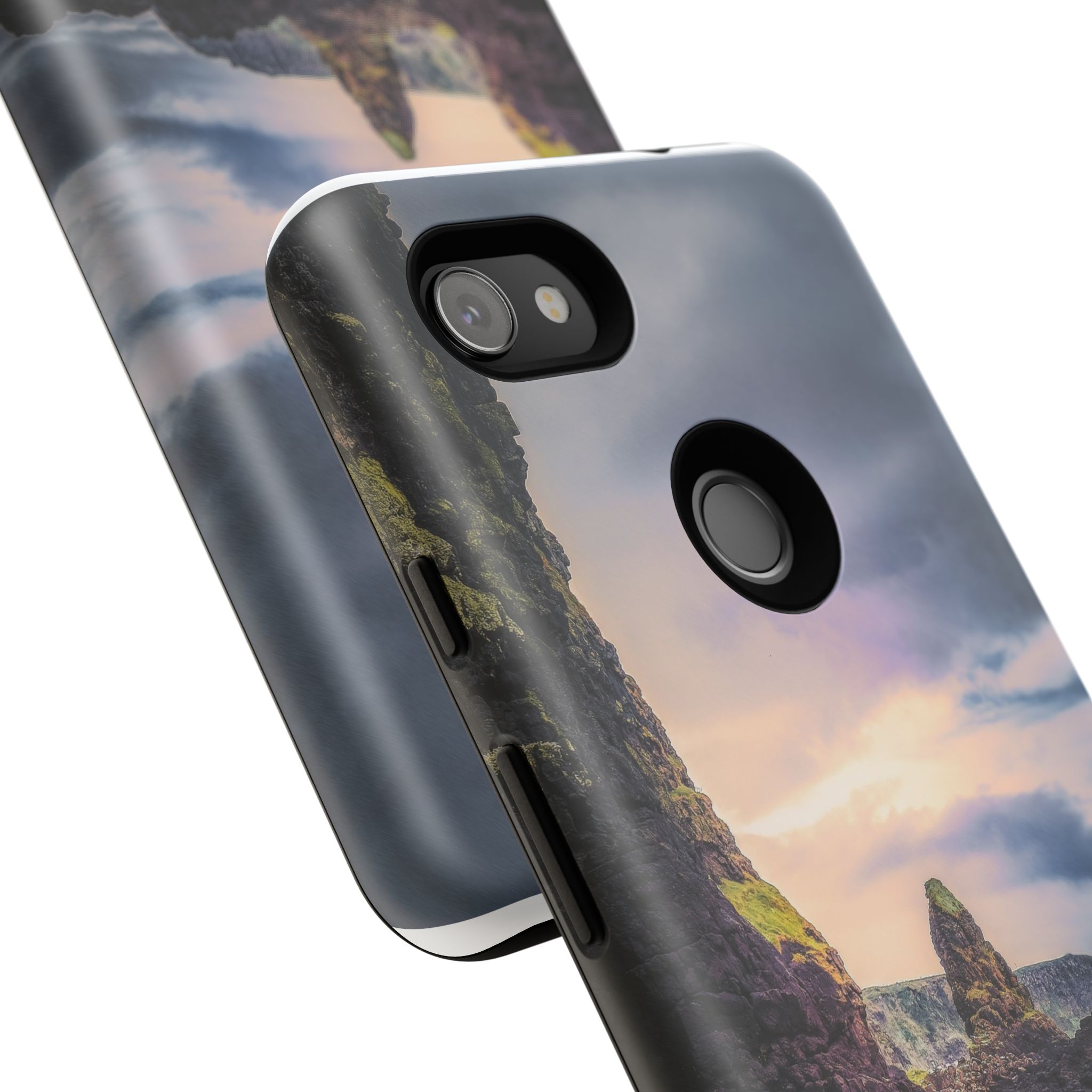 Mystic Cliff Tough Cases - Scandinavian-Modern Coastal Twilight - Image 205
