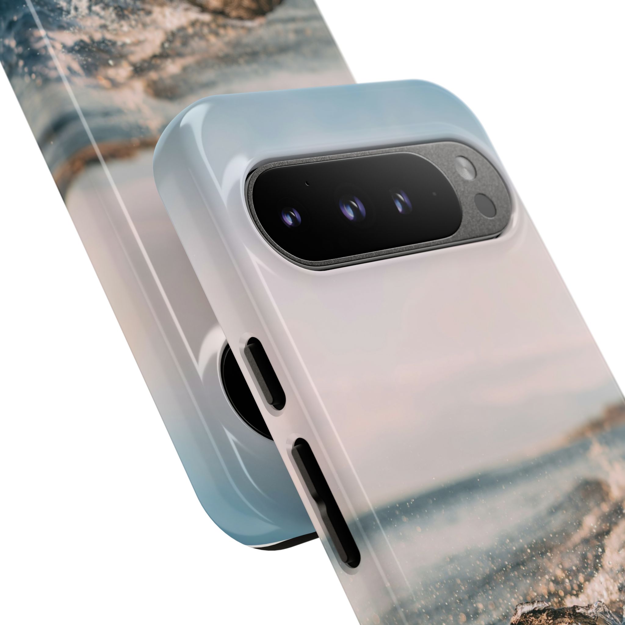 Coastal Wave Tough Cases - Scandinavian-Seaside Serenity - Image 166