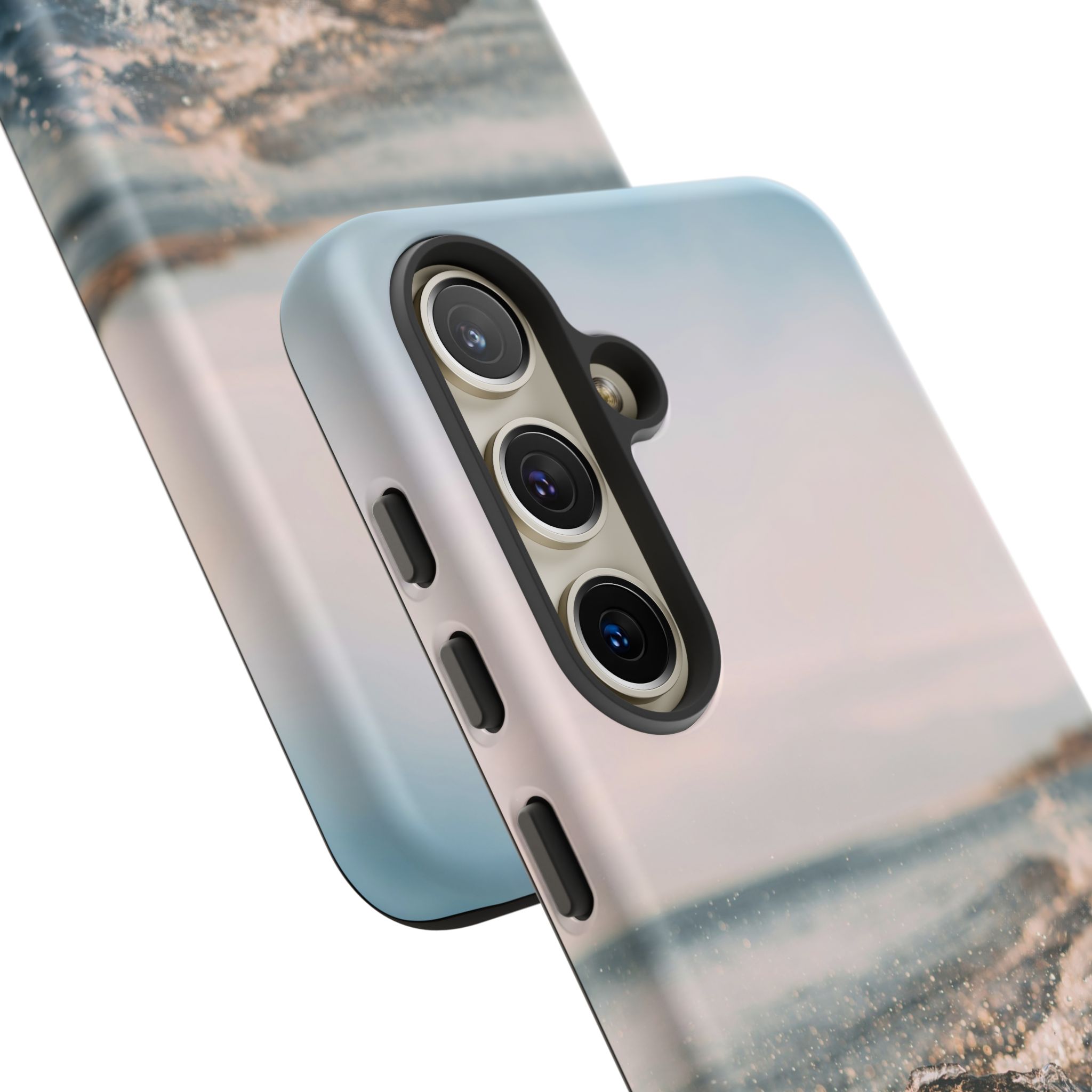 Coastal Wave Tough Cases - Scandinavian-Seaside Serenity - Image 86