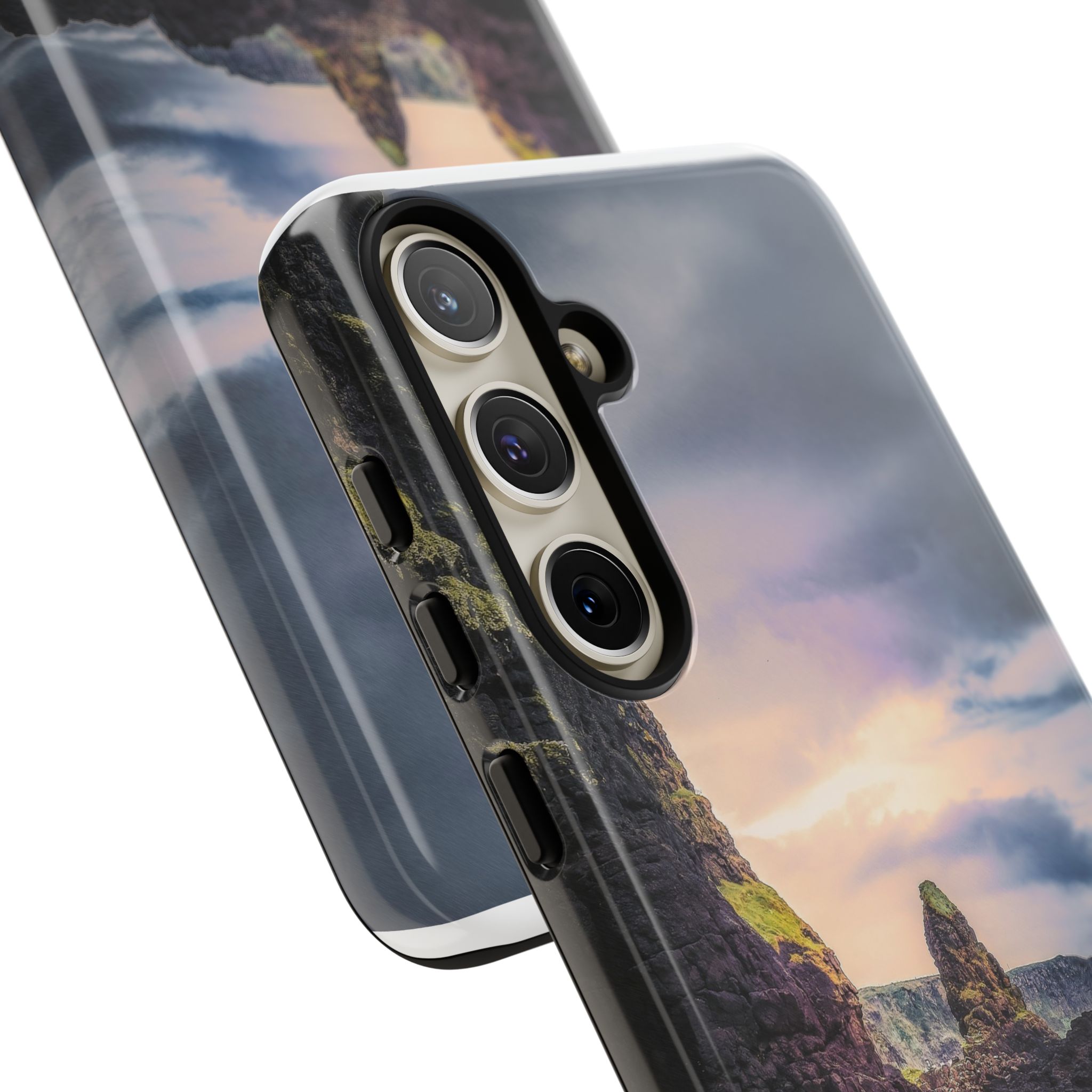 Mystic Cliff Tough Cases - Scandinavian-Modern Coastal Twilight - Image 90