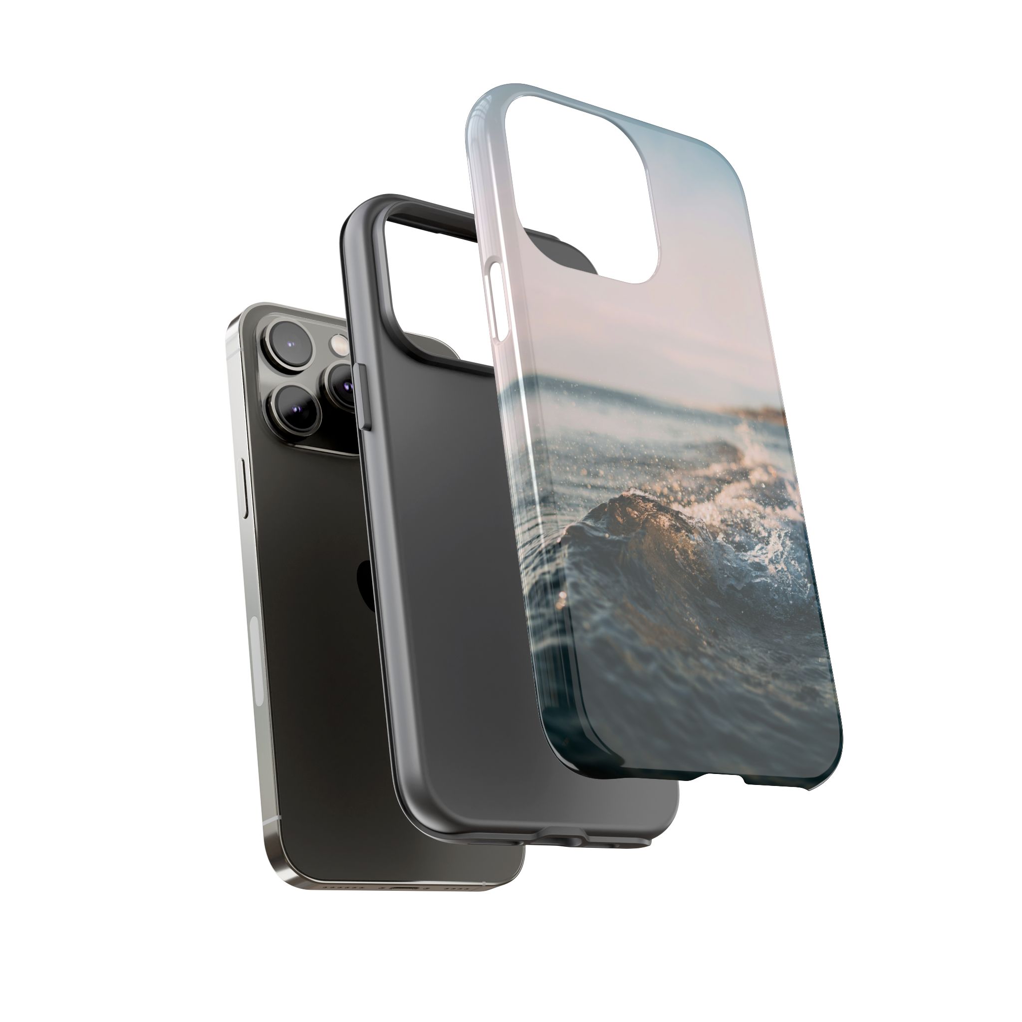 Coastal Wave Tough Cases - Scandinavian-Seaside Serenity - Image 11