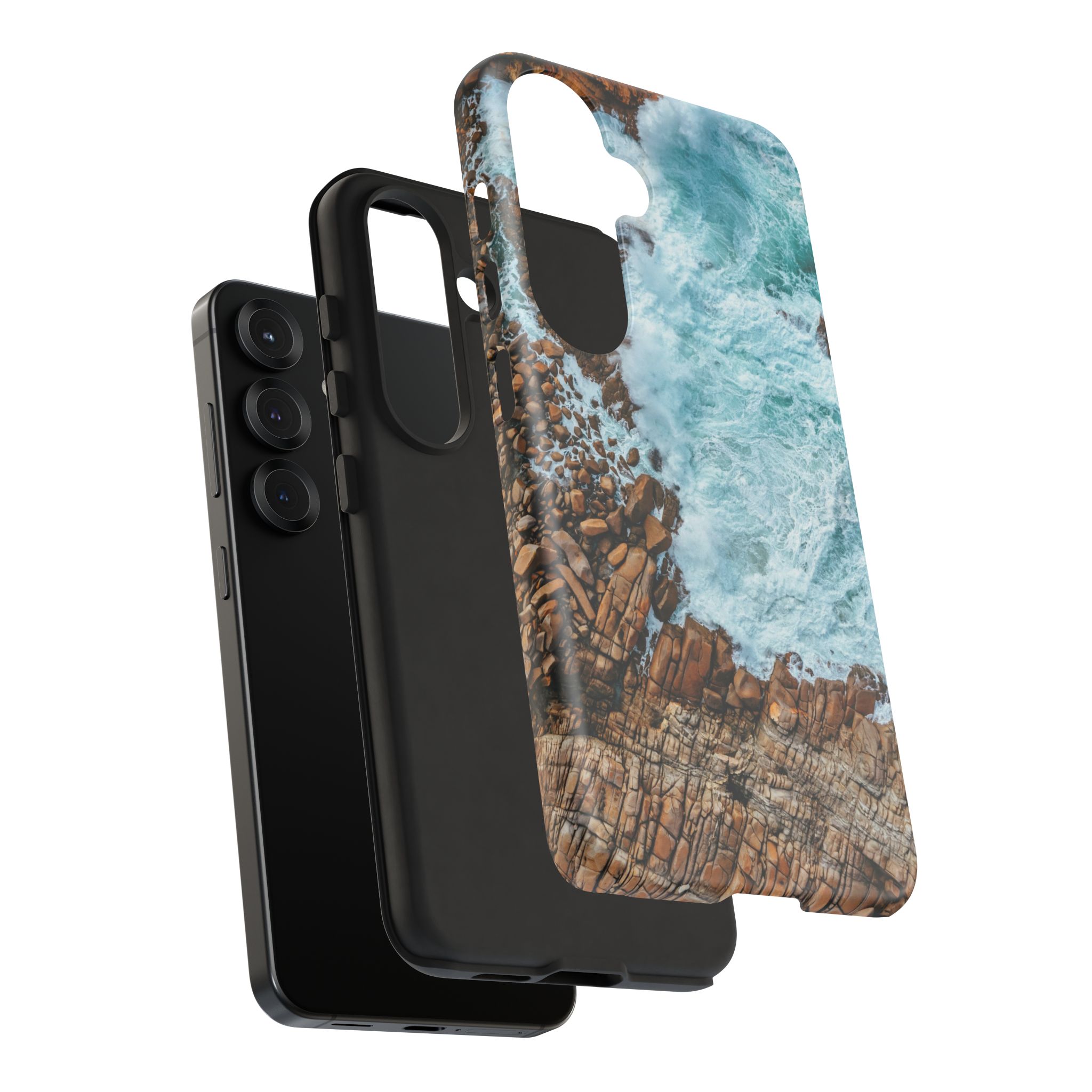 Coastal-Nautilus Tough Cases - Scandinavian-Rustic Shoreline - Image 250
