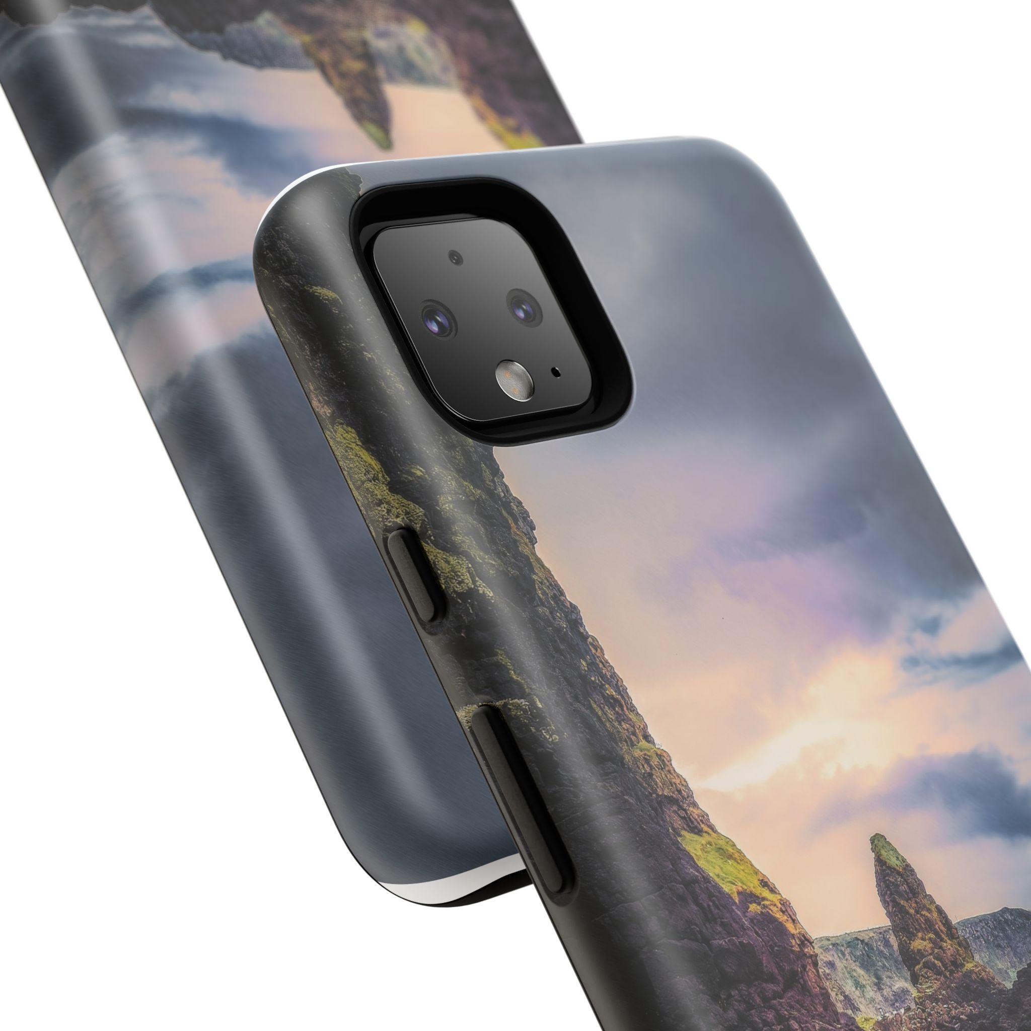 Mystic Cliff Tough Cases - Scandinavian-Modern Coastal Twilight - Image 217