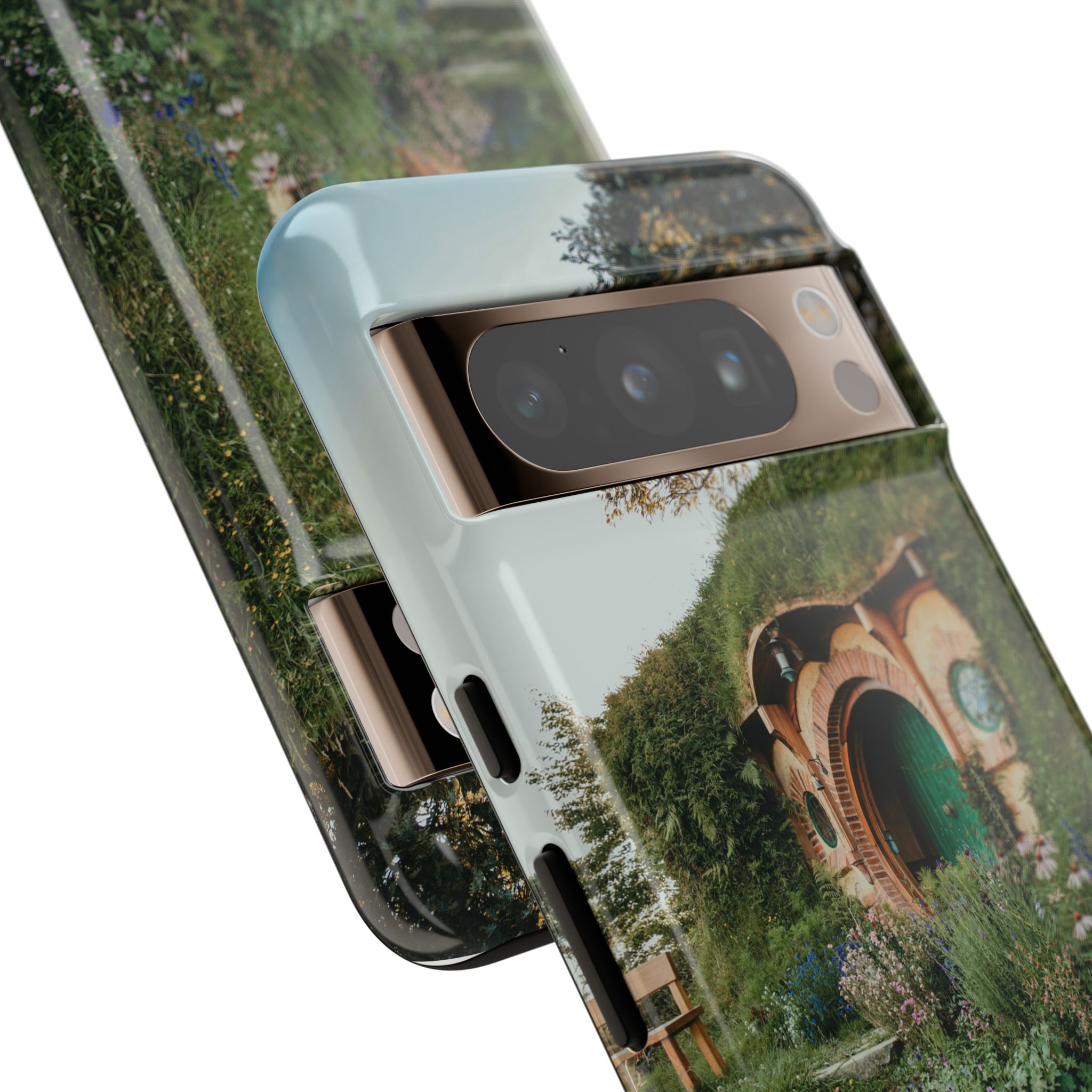 Cottagecore Hobbit Tough Case - Botanical-Pathway Rustic-Charm - Image 106