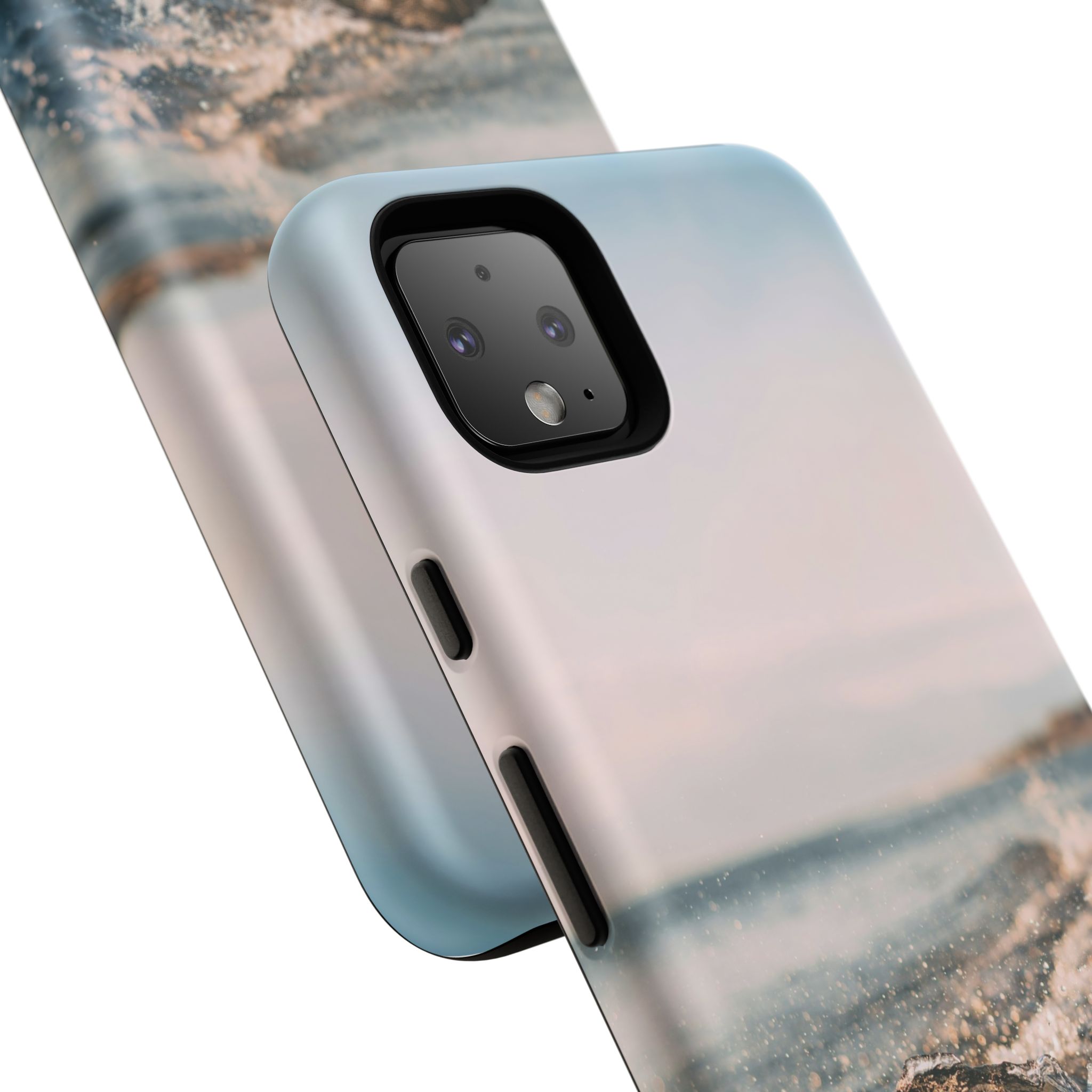 Coastal Wave Tough Cases - Scandinavian-Seaside Serenity - Image 217