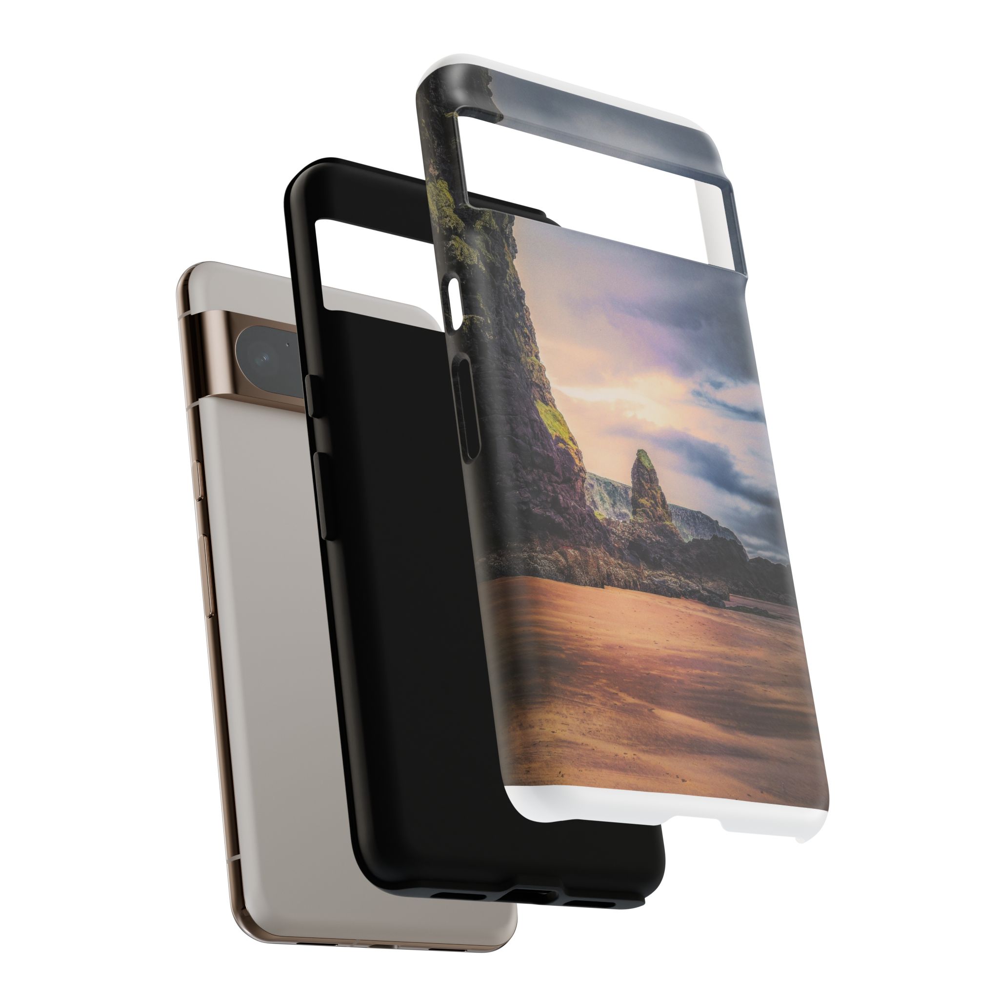 Mystic Cliff Tough Cases - Scandinavian-Modern Coastal Twilight - Image 112