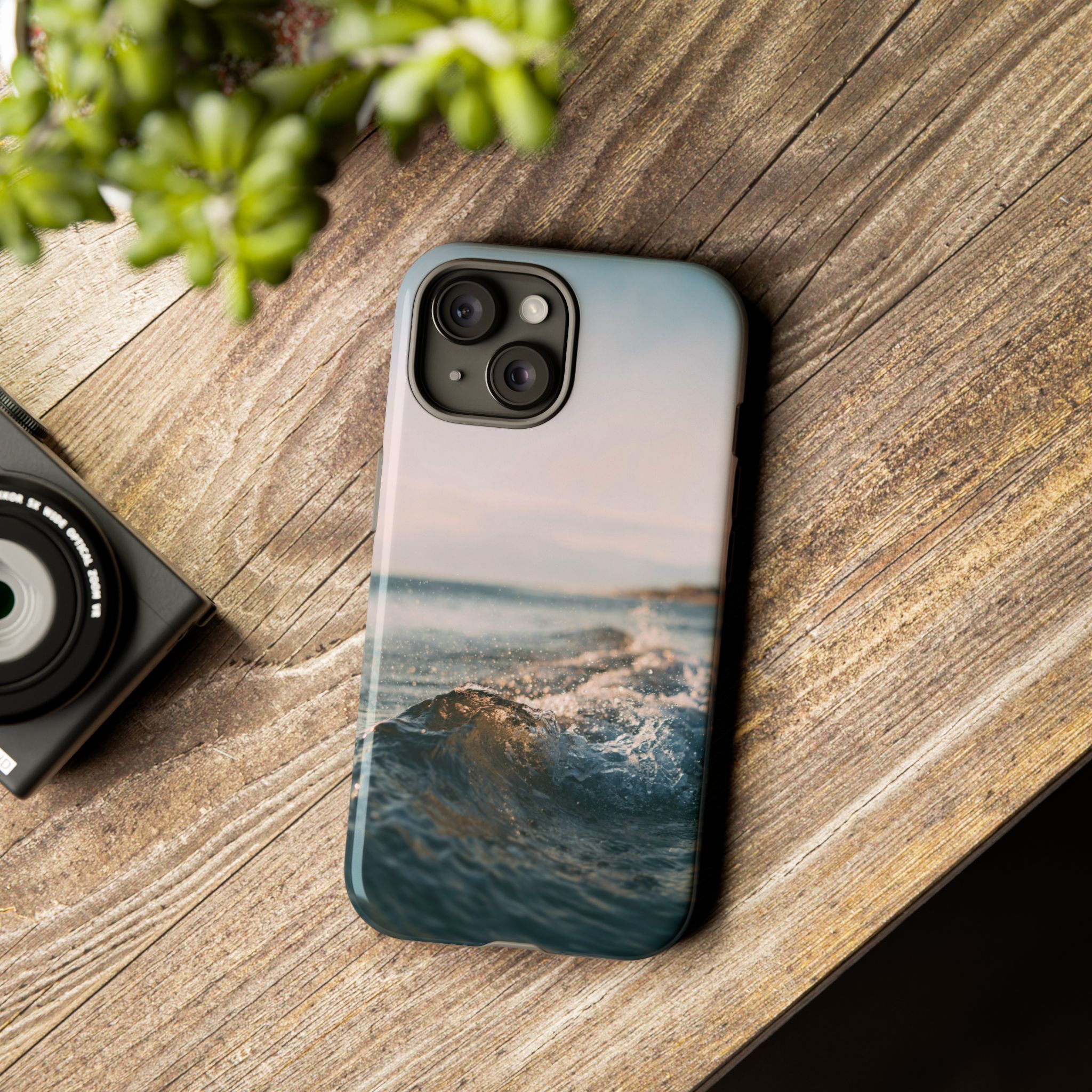 Coastal Wave Tough Cases - Scandinavian-Seaside Serenity - Image 59