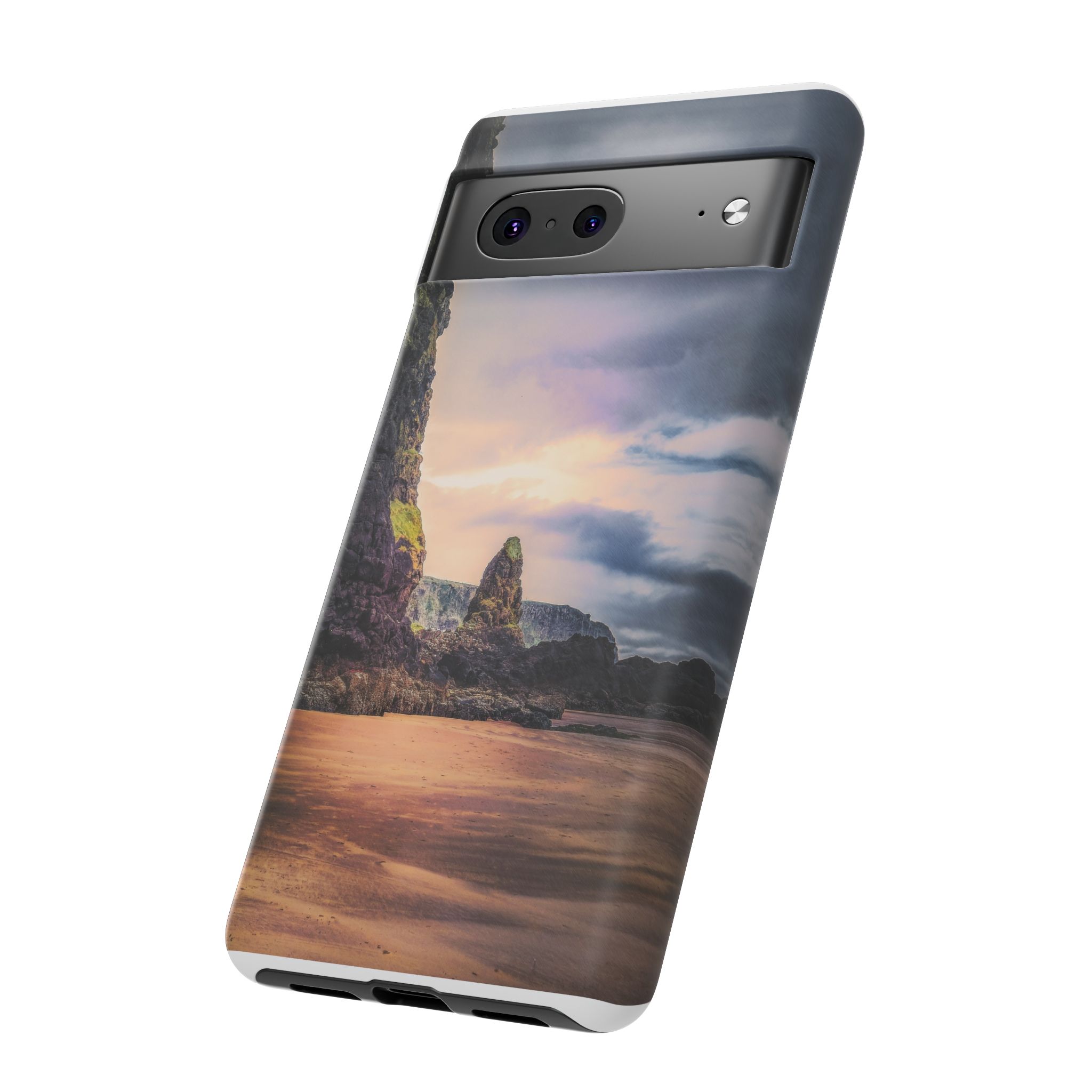 Mystic Cliff Tough Cases - Scandinavian-Modern Coastal Twilight - Image 46