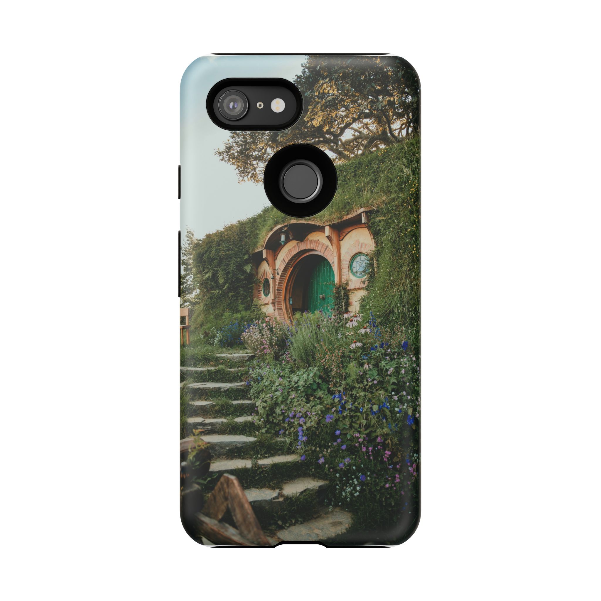 Cottagecore Hobbit Tough Case - Botanical-Pathway Rustic-Charm - Image 186