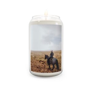 Prairie Cowboy Scented Candle, 13.75oz - Rustic-Western Morning Light