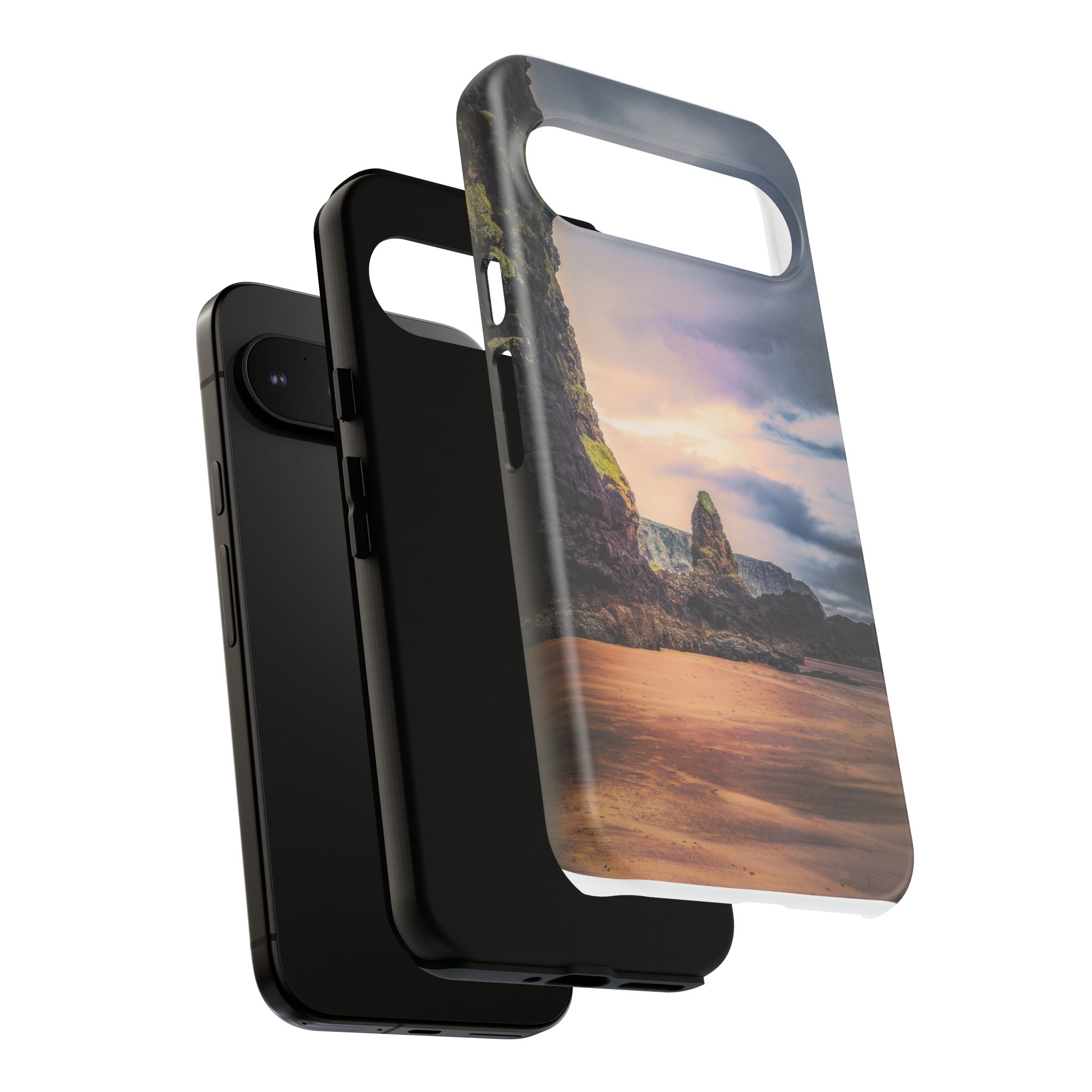 Mystic Cliff Tough Cases - Scandinavian-Modern Coastal Twilight - Image 170
