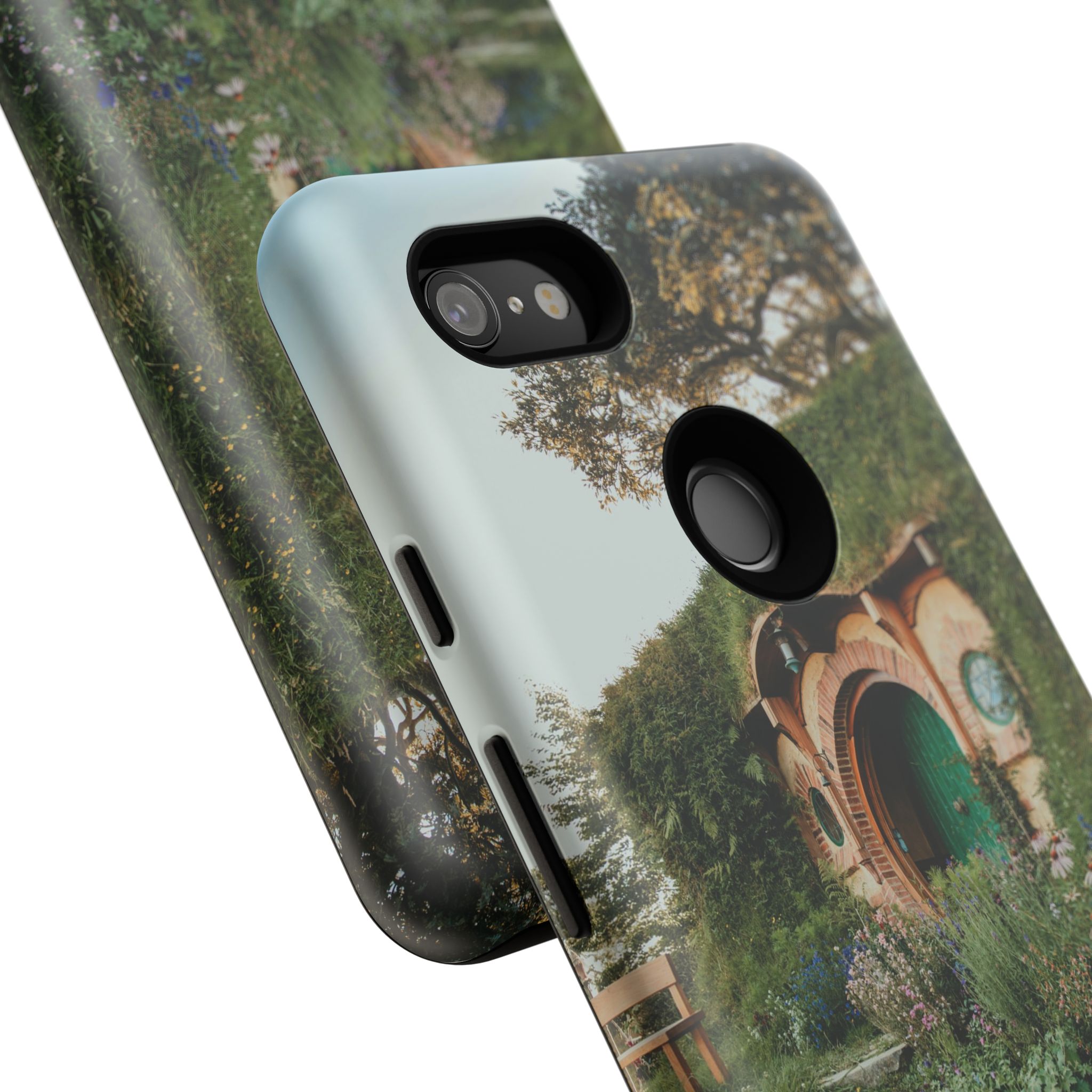 Cottagecore Hobbit Tough Case - Botanical-Pathway Rustic-Charm - Image 193