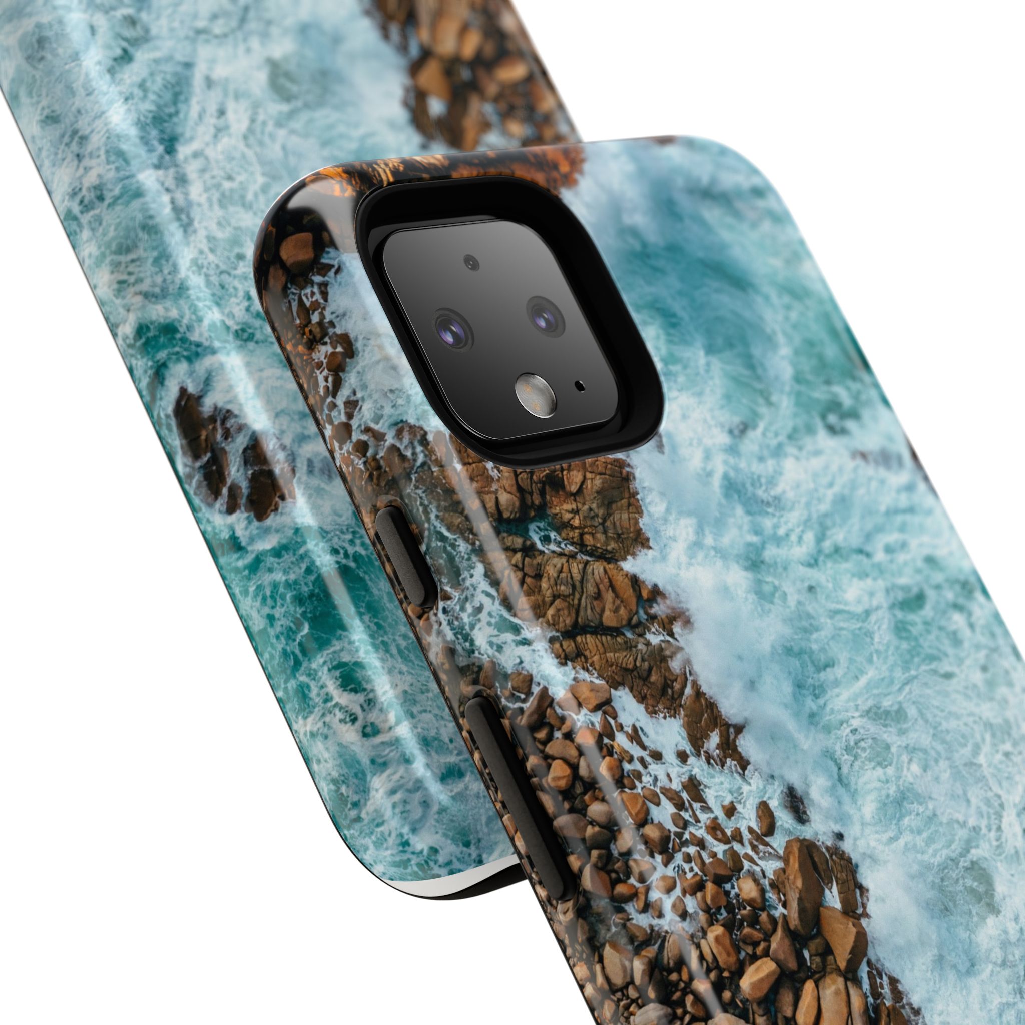 Coastal-Nautilus Tough Cases - Scandinavian-Rustic Shoreline - Image 208