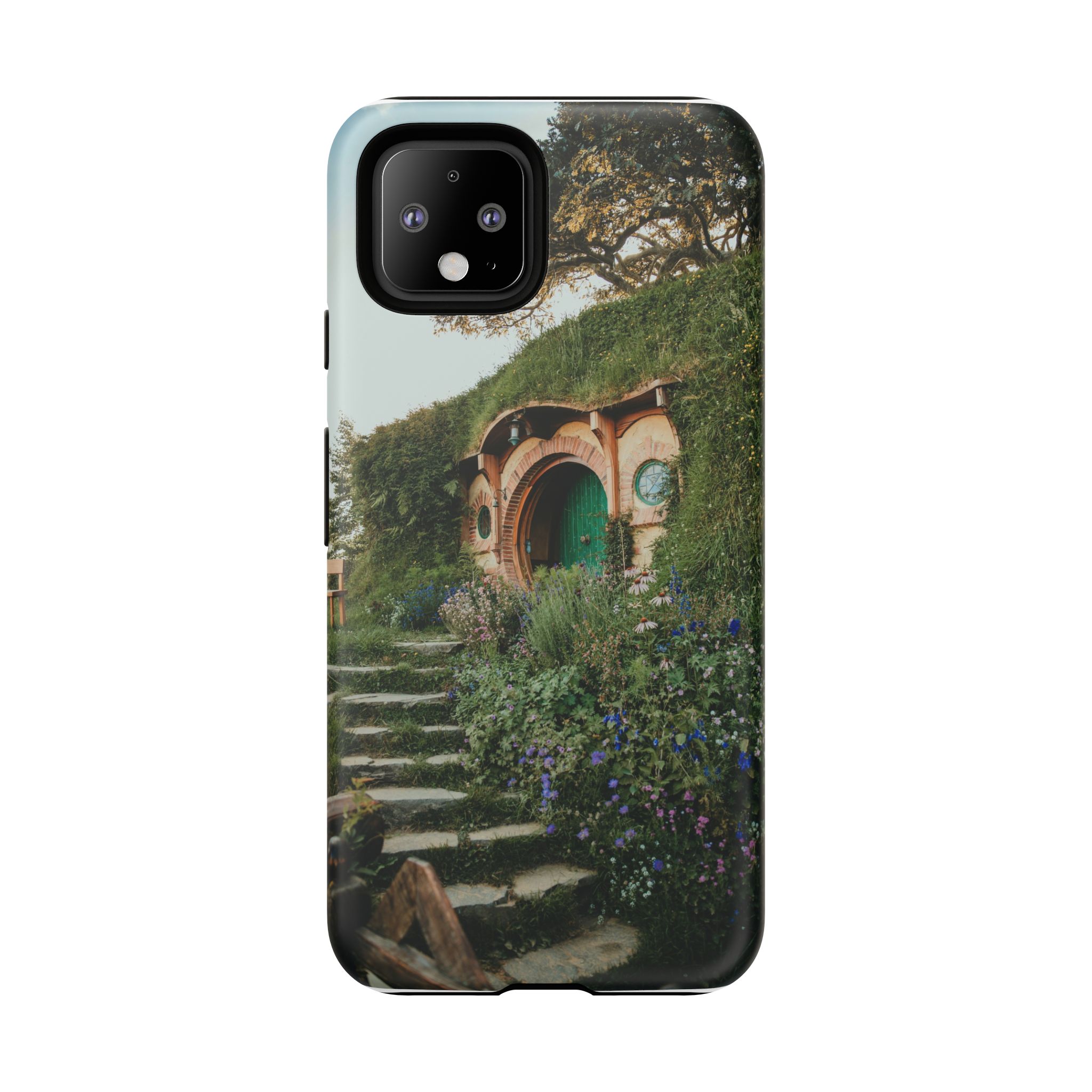 Cottagecore Hobbit Tough Case - Botanical-Pathway Rustic-Charm - Image 210