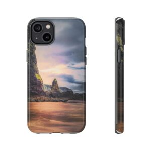 Mystic Cliff Tough Cases - Scandinavian-Modern Coastal Twilight