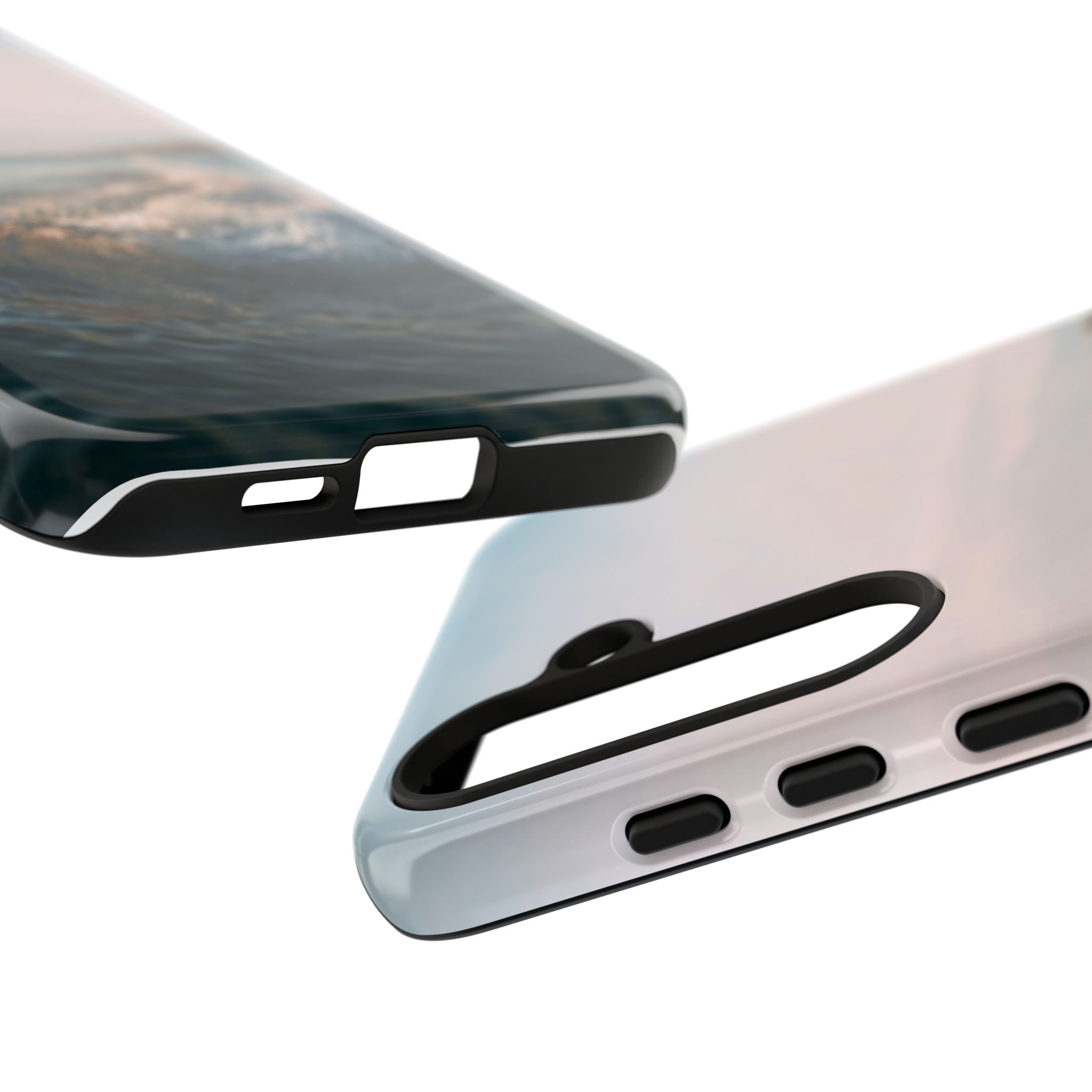 Coastal Wave Tough Cases - Scandinavian-Seaside Serenity - Image 91