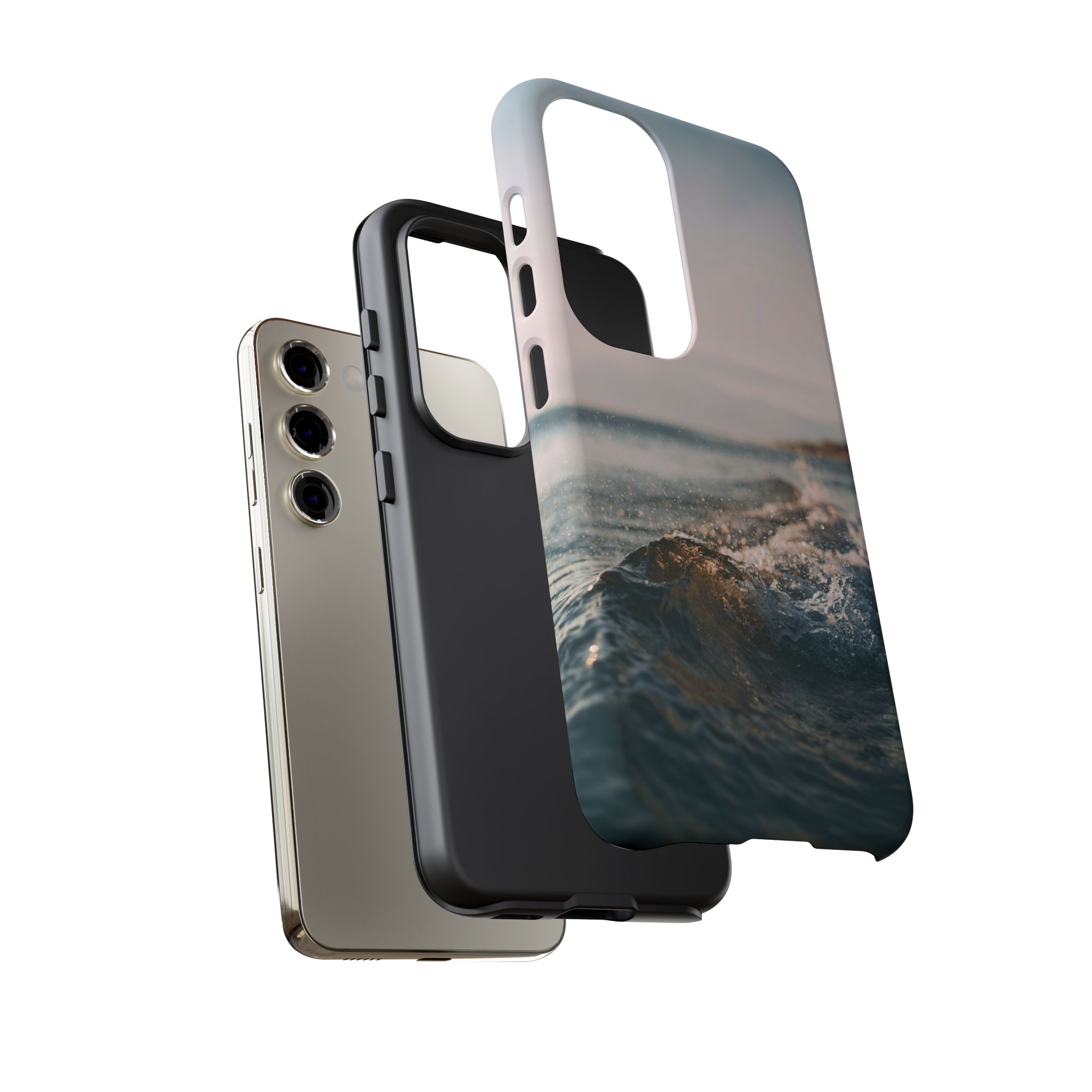 Coastal Wave Tough Cases - Scandinavian-Seaside Serenity - Image 23