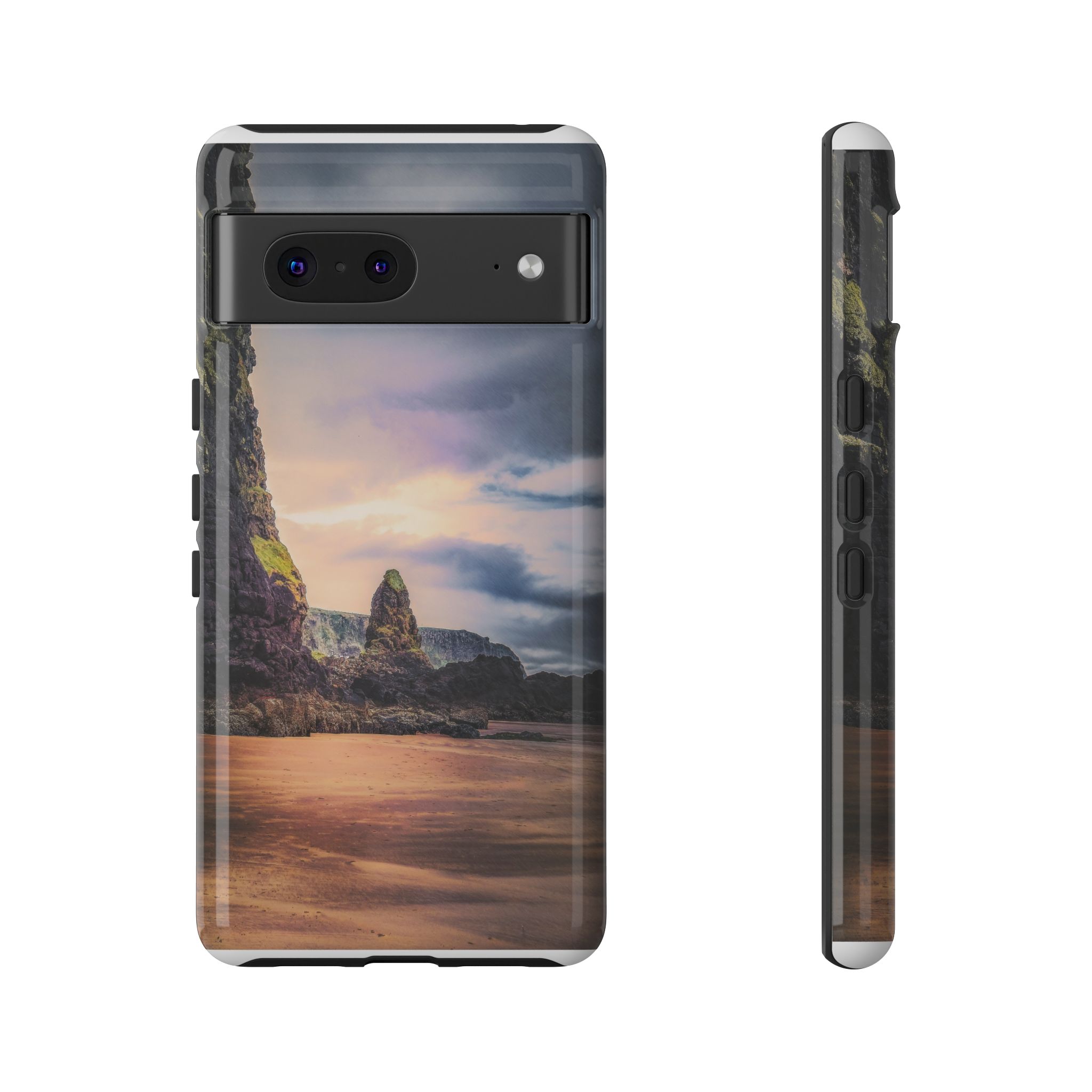 Mystic Cliff Tough Cases - Scandinavian-Modern Coastal Twilight - Image 41