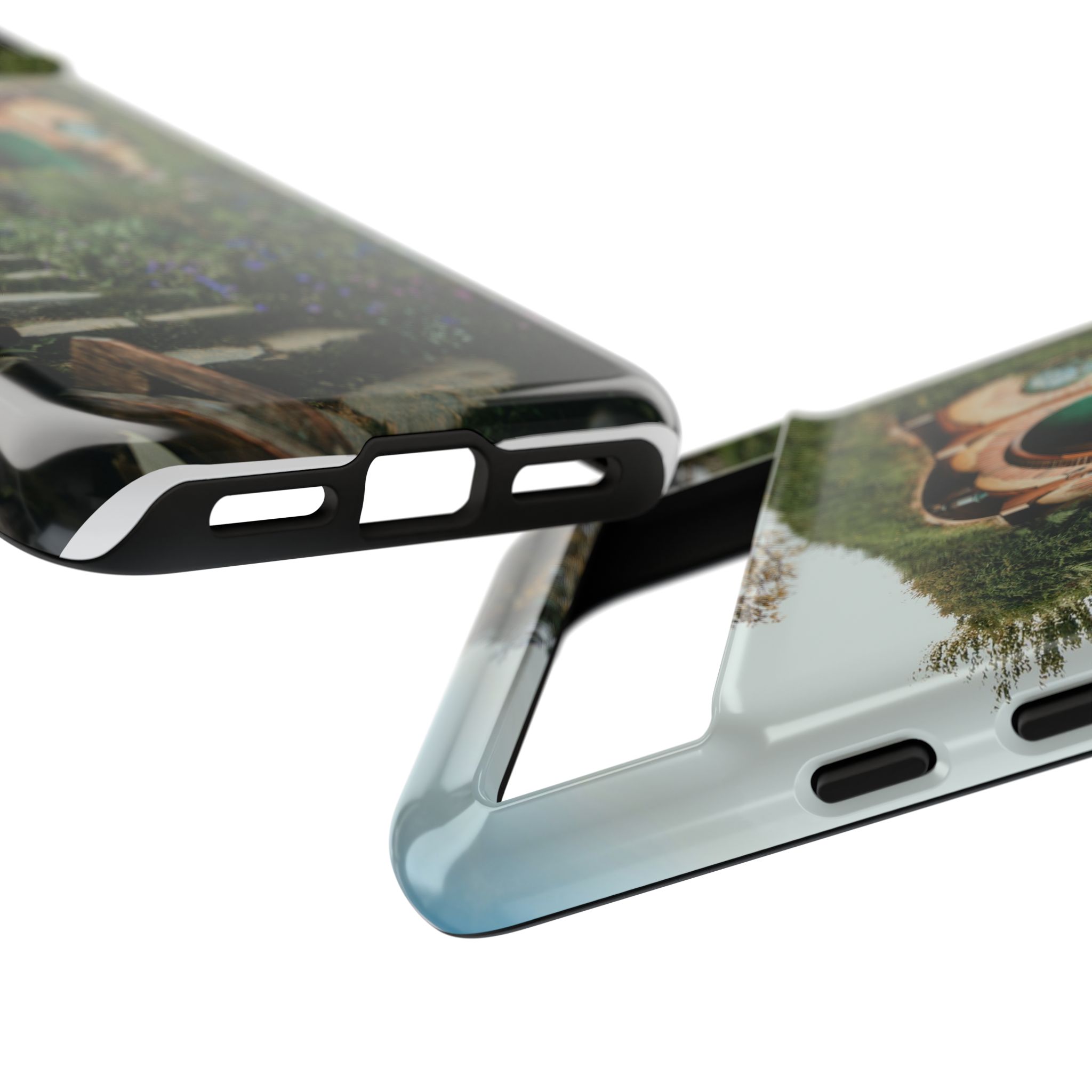 Cottagecore Hobbit Tough Case - Botanical-Pathway Rustic-Charm - Image 115