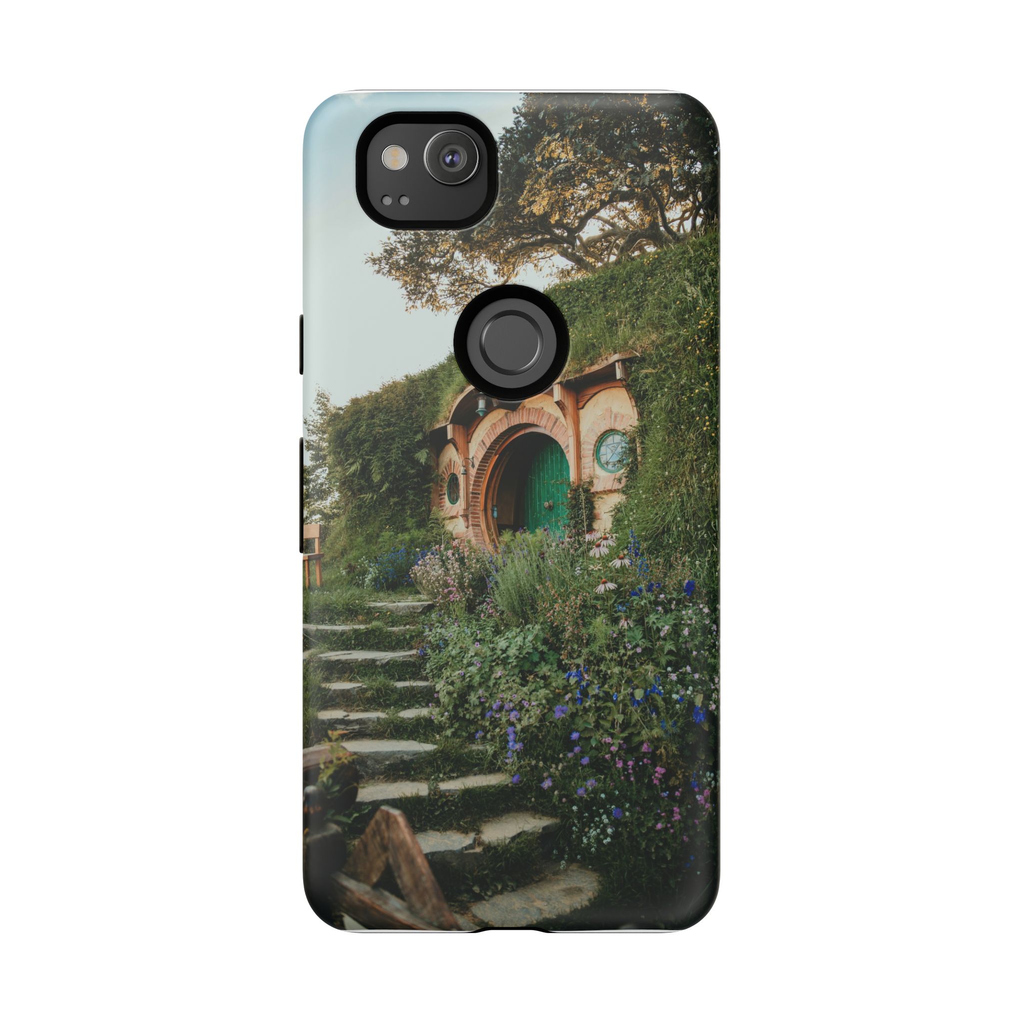 Cottagecore Hobbit Tough Case - Botanical-Pathway Rustic-Charm - Image 174