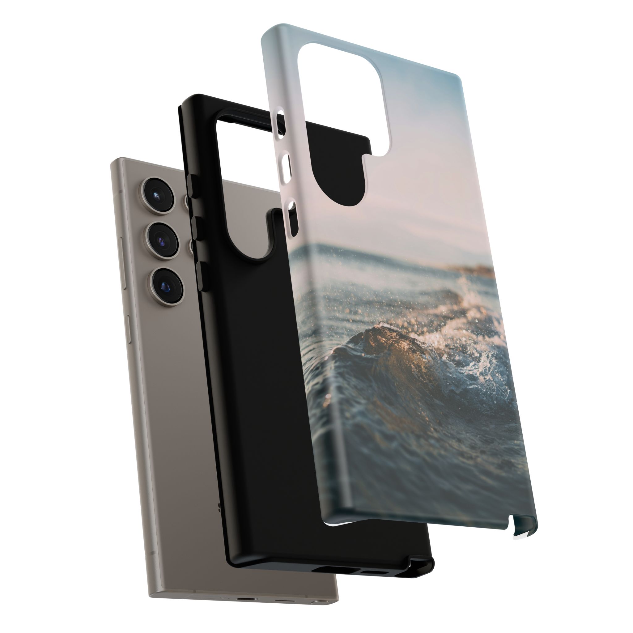 Coastal Wave Tough Cases - Scandinavian-Seaside Serenity - Image 104