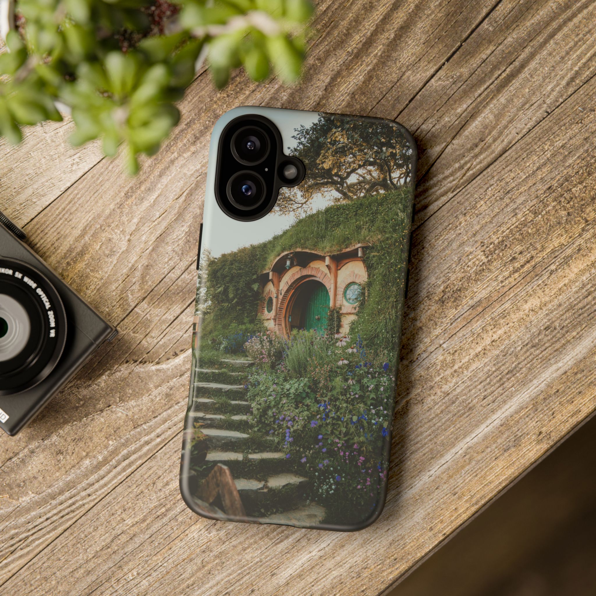 Cottagecore Hobbit Tough Case - Botanical-Pathway Rustic-Charm - Image 136