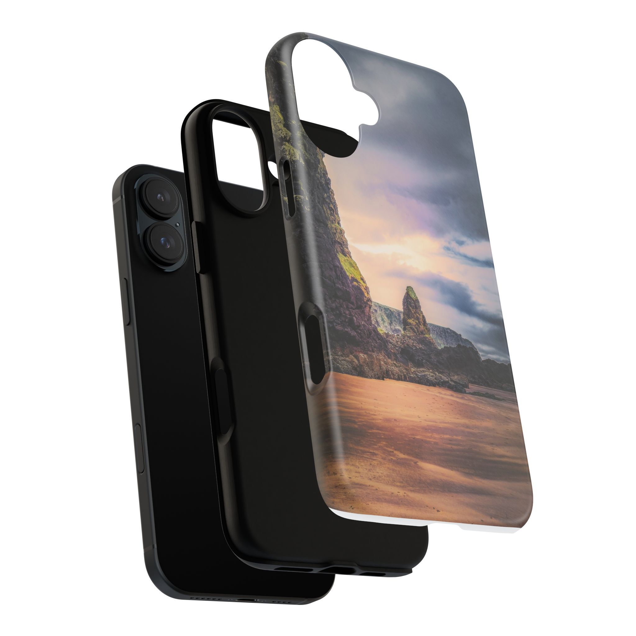 Mystic Cliff Tough Cases - Scandinavian-Modern Coastal Twilight - Image 135